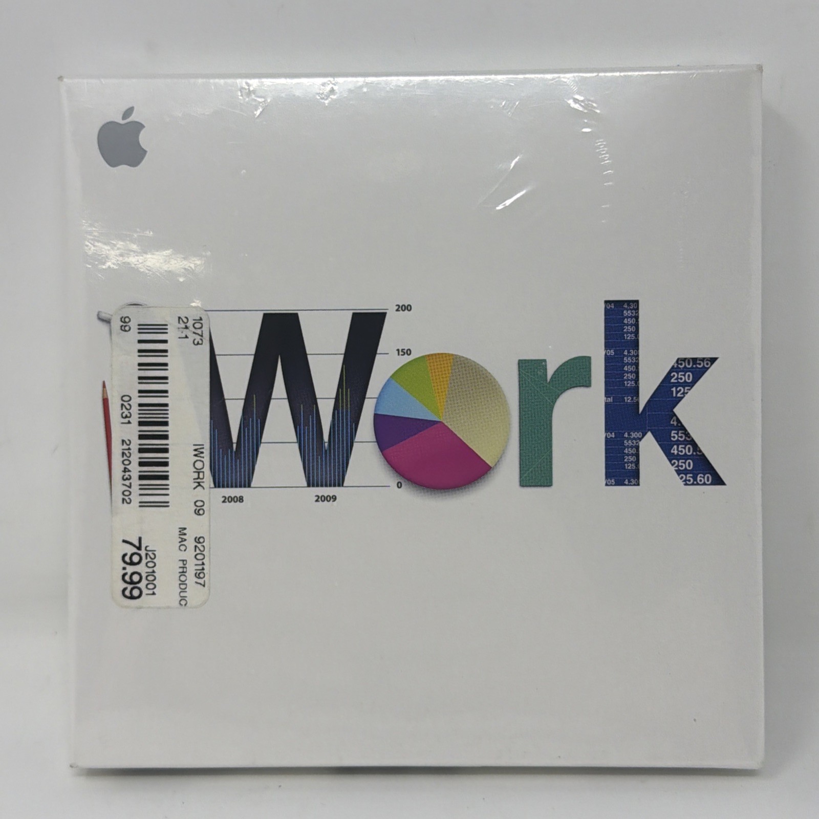 Apple iWork ’09 (Retail) (1 User/s) – Full Version for Mac MB942Z(new) A-44