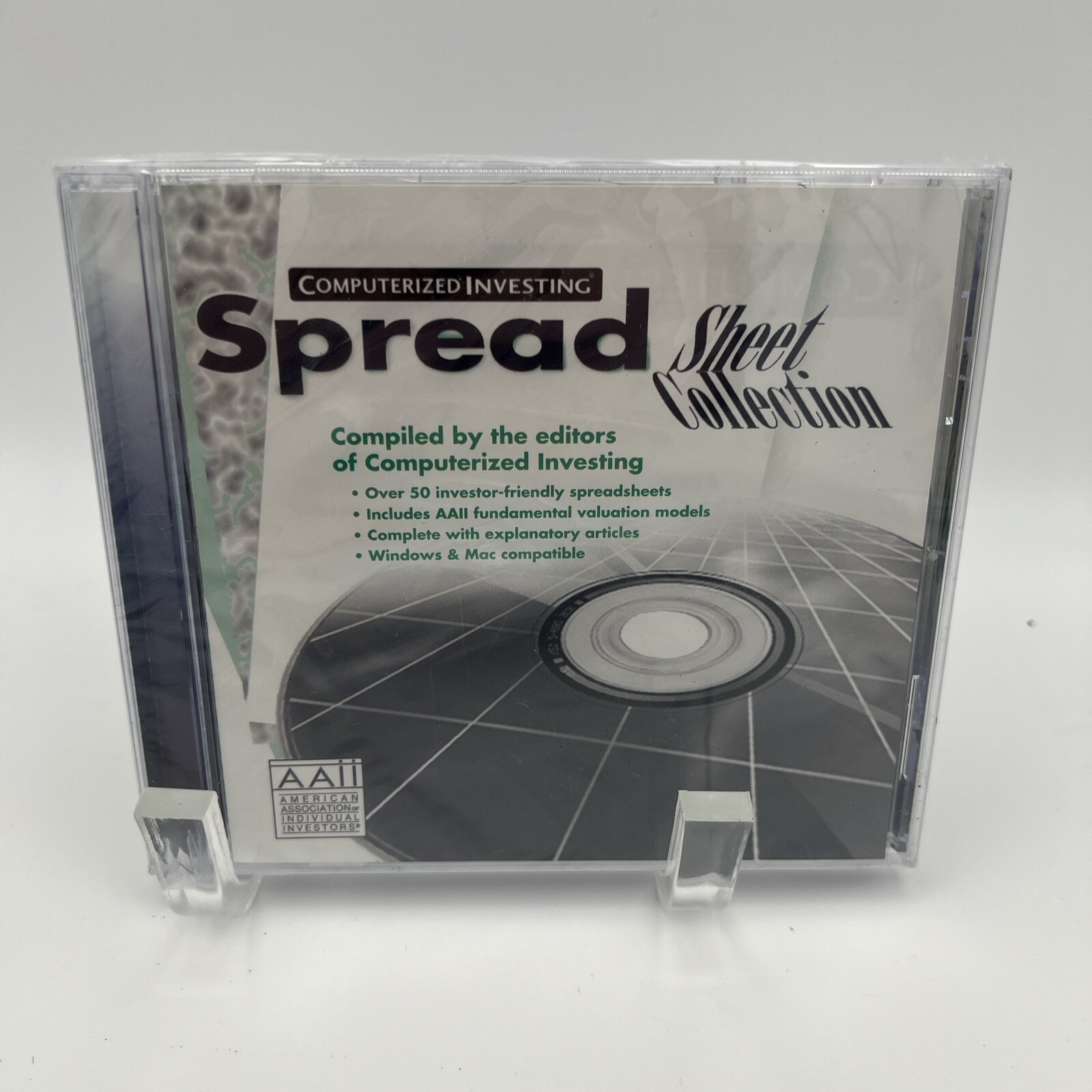 Computerized Investing Spread Sheet Collection 3 PC MAC CD 50+ spreadsheets tool