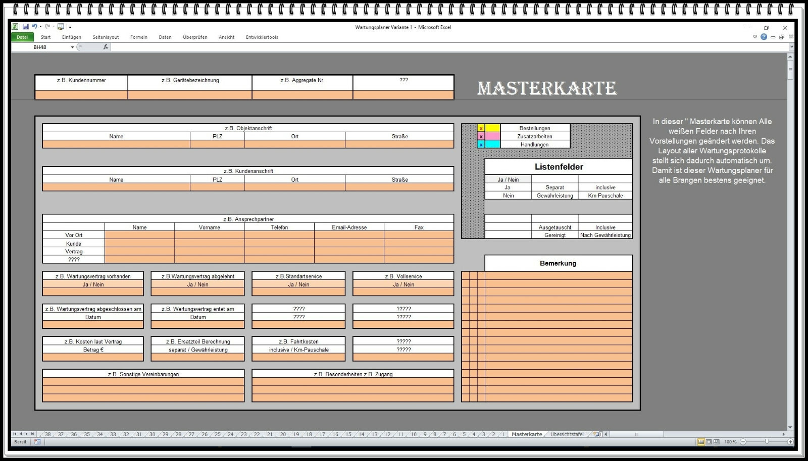 Maintenance tool maintenance software maintenance planner document maintenance work