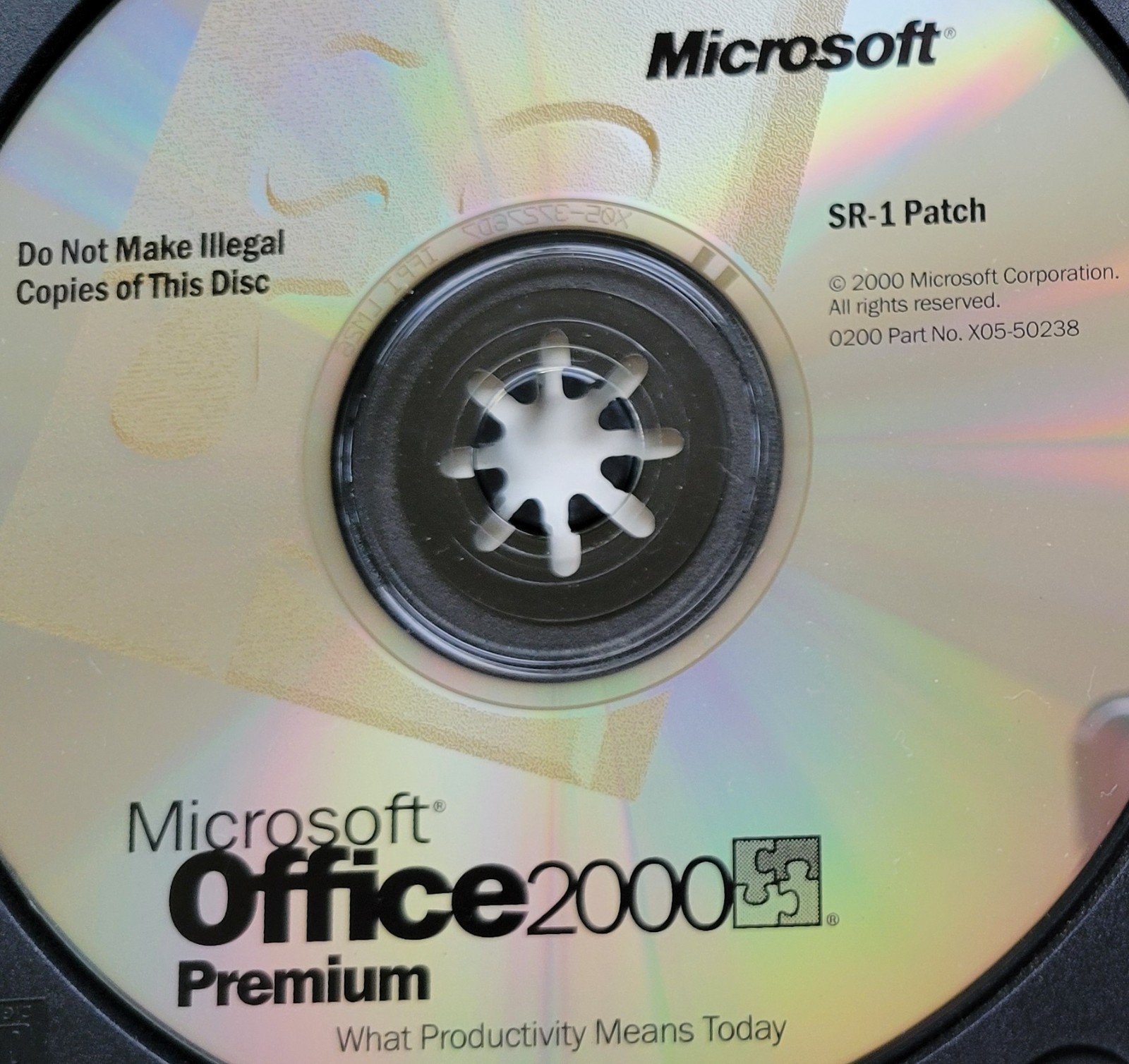 Vintage – Microsoft Office 2000 Premium SR-1 Patch, 2000