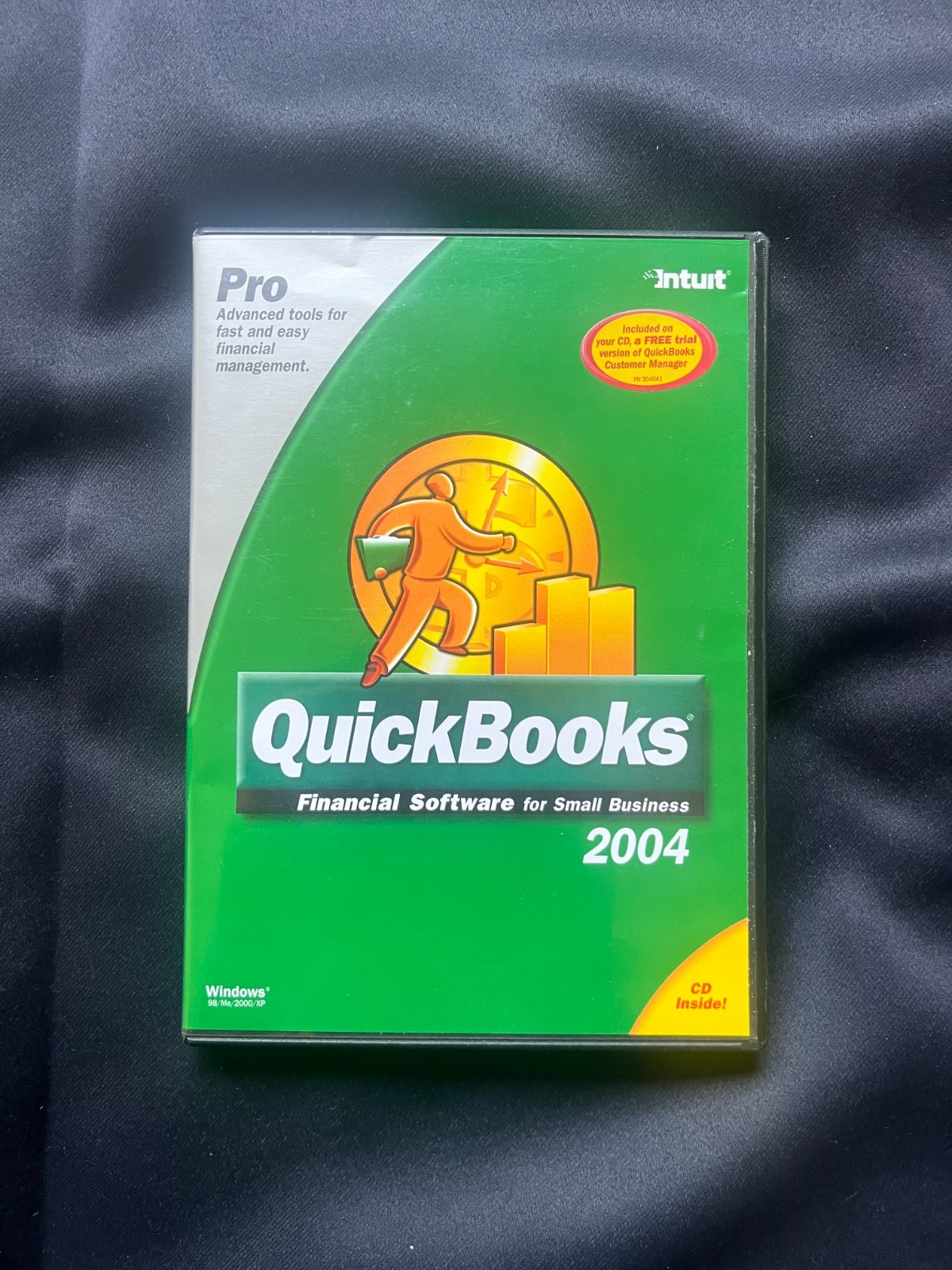 Intuit QuickBooks Pro 2004 with License for Windows 98/ME/2000/XP