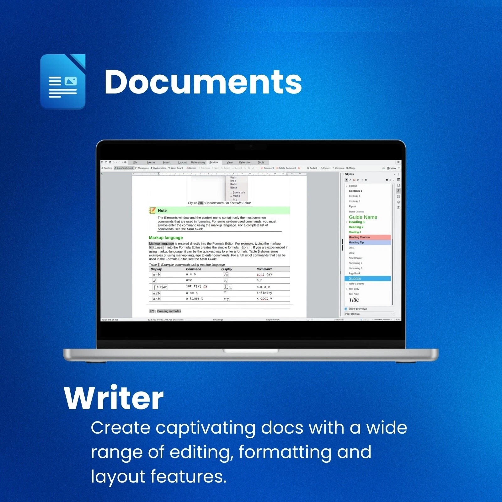 LibreOffice Software Suite 2026 for Windows & MacOS, Ideal for Home & Business