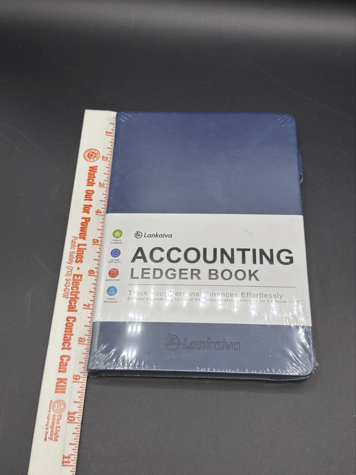 Accounting Ledger Book – Ledger Books Bookkeeping for Personal & Navy Blue #M