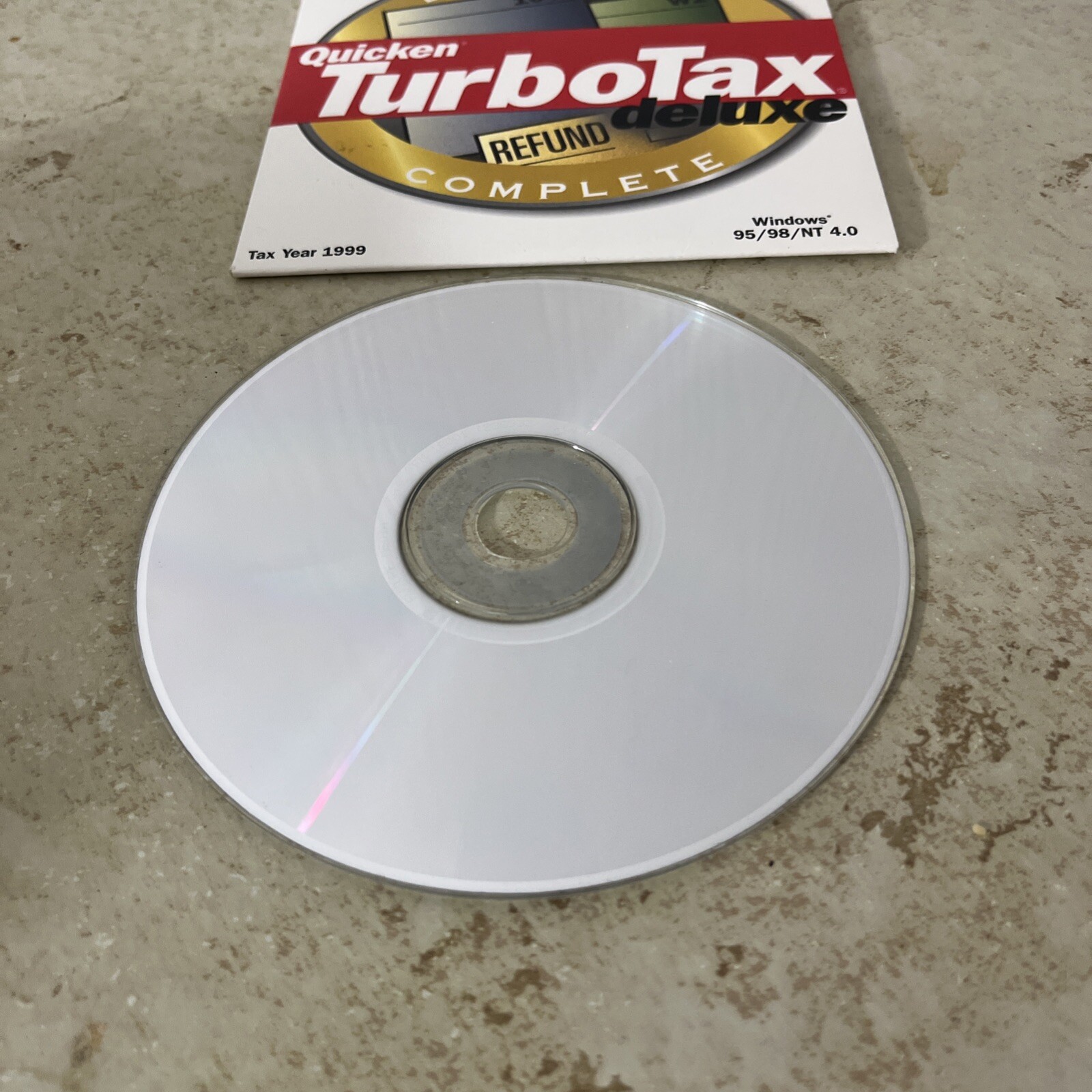 Intuit Quicken Turbotax State California Return Tax Year 1999 V99.00 Disk Only