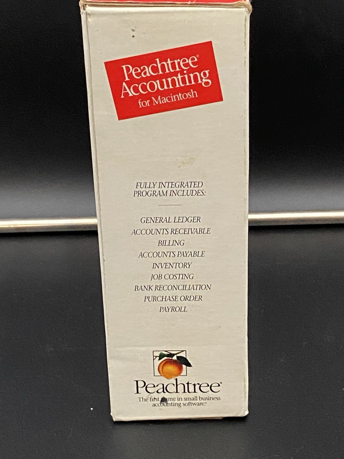 Peachtree Accounting for MAC Version 2.0 Vintage Software Floppy 1992