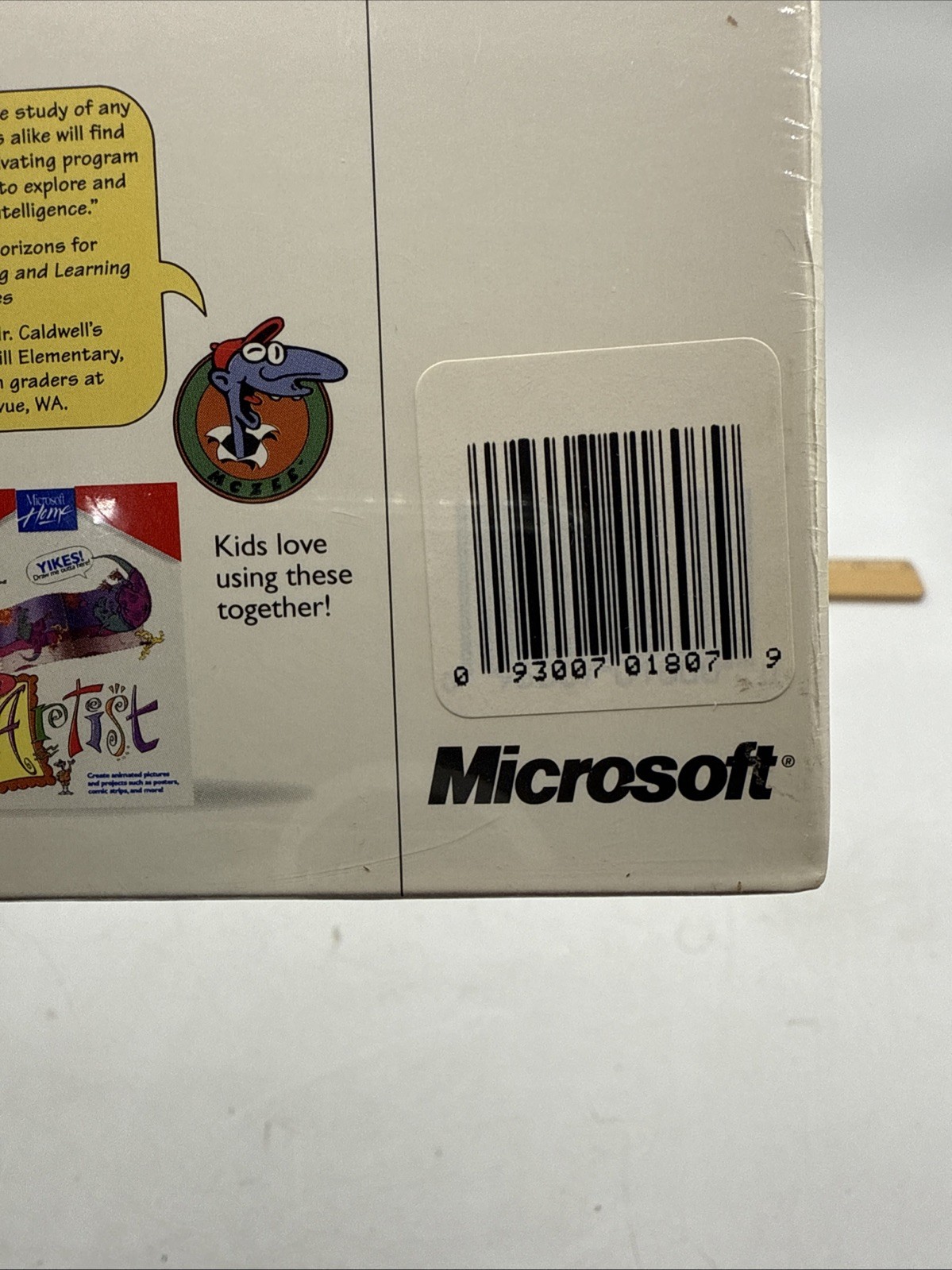 Creative Writer for Macintosh, Microsoft Home Big Box New, SEALED, Vintage