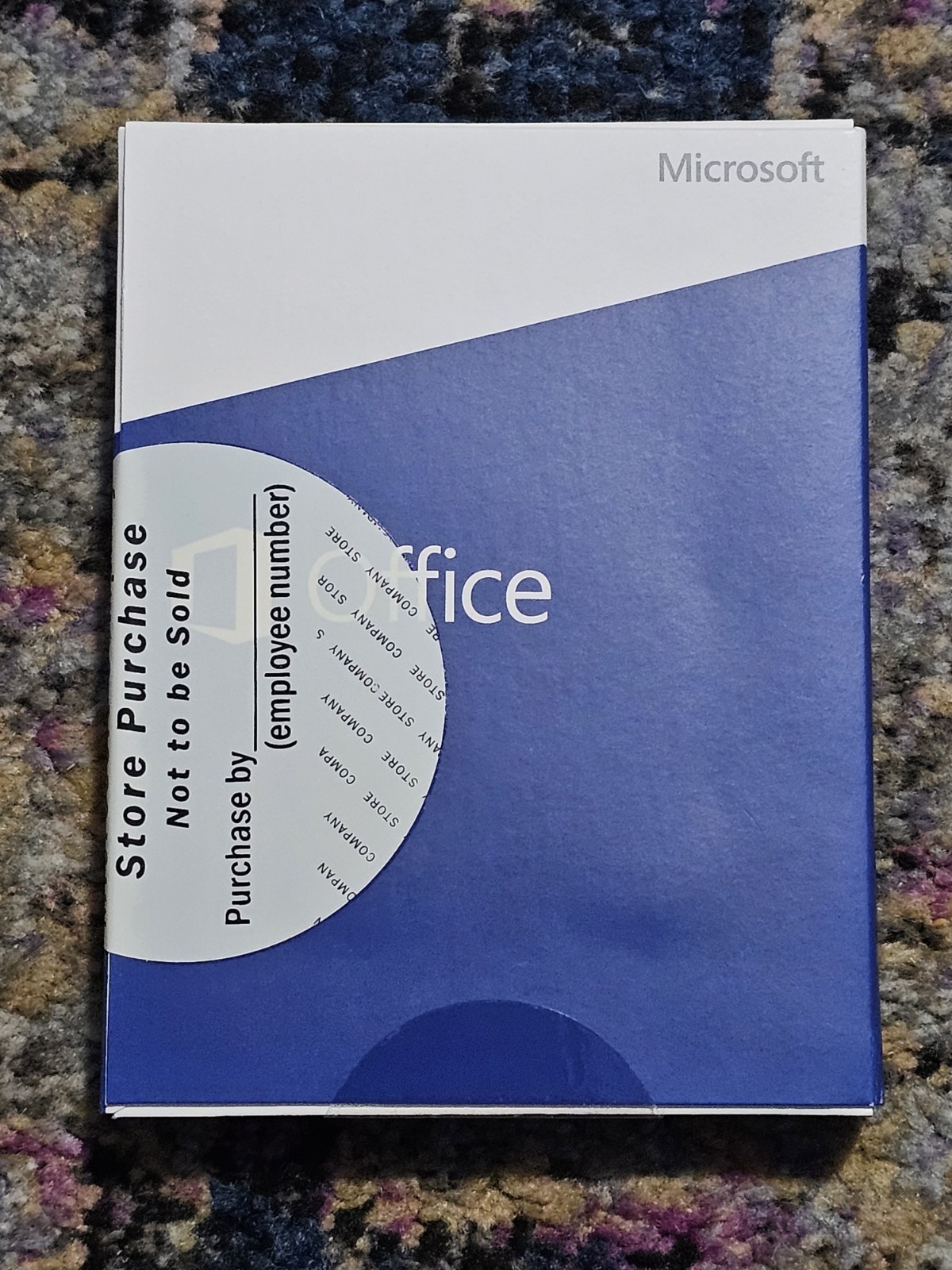 Sealed Microsoft Office Professional 2013 Product Key Card