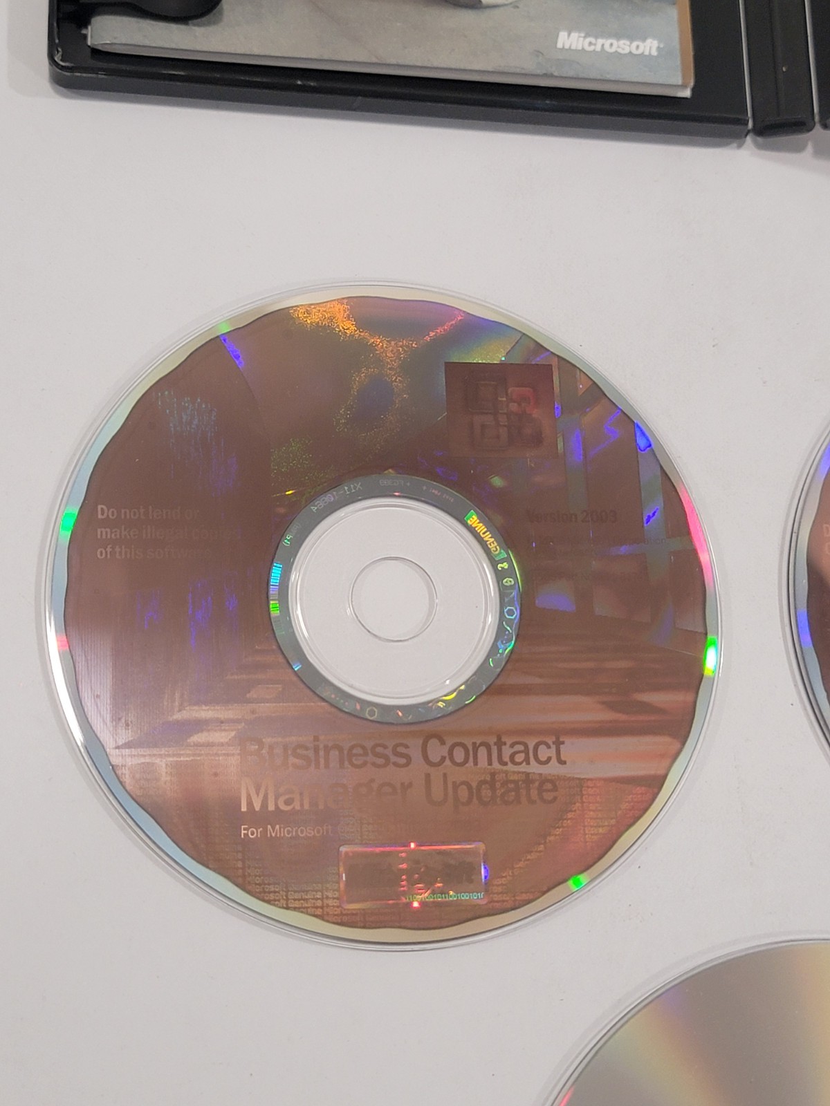 Microsoft Office Small Business Edition 2003 – 3 Discs, User Manual