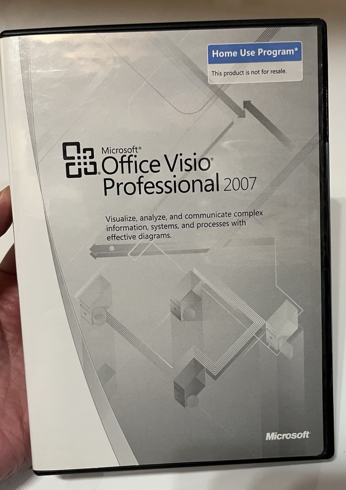 Microsoft Office Visio Professional 2007 Edition w/ Product Key – Brand New