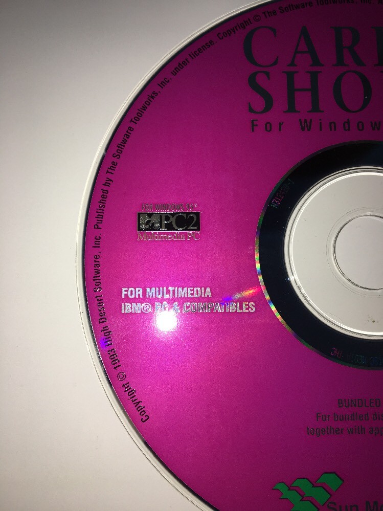 Card Shop For Win 95,IBM & PC 1993Complete Card Shop For Your Office-TESTED-RARE