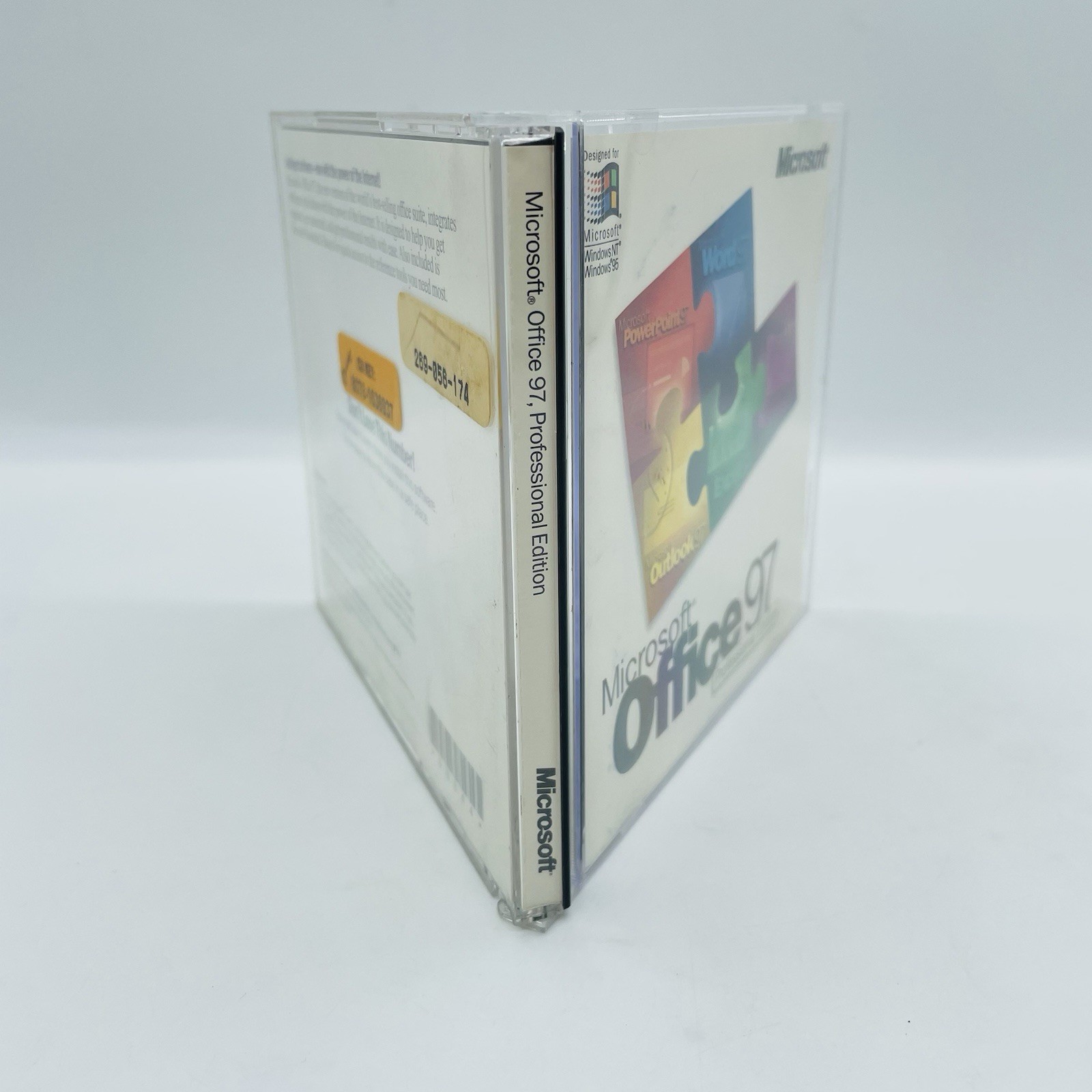 Microsoft Office 97 Professional Edition CD-ROM w/ Product Key, Fast Free Ship
