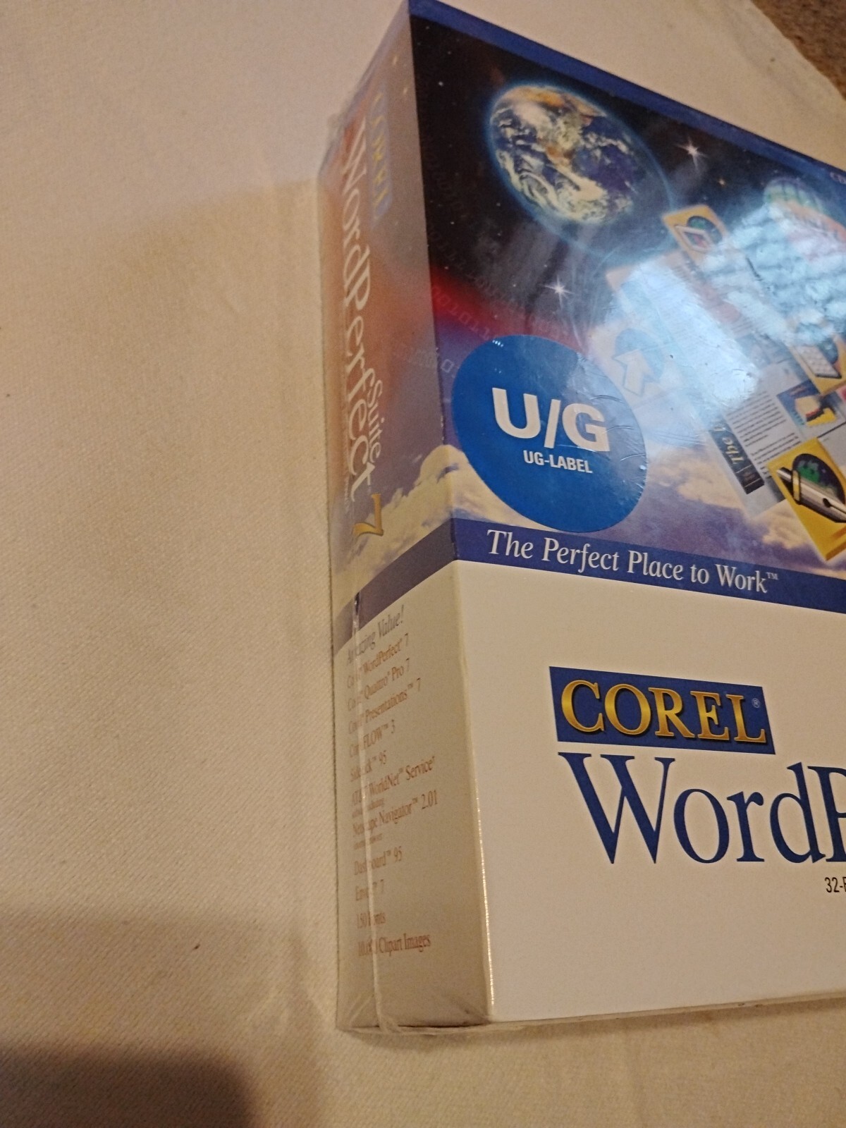 VTG Corel WordPerfect 7 Suite Software For Windows 95 Brand New Old Stock Sealed