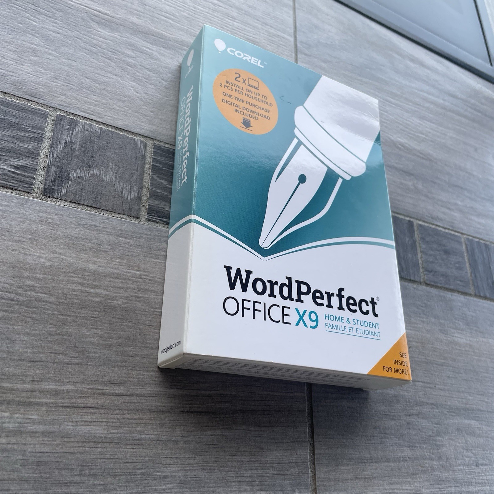 Corel WordPerfect Office X9 Home & Student New Sealed Software