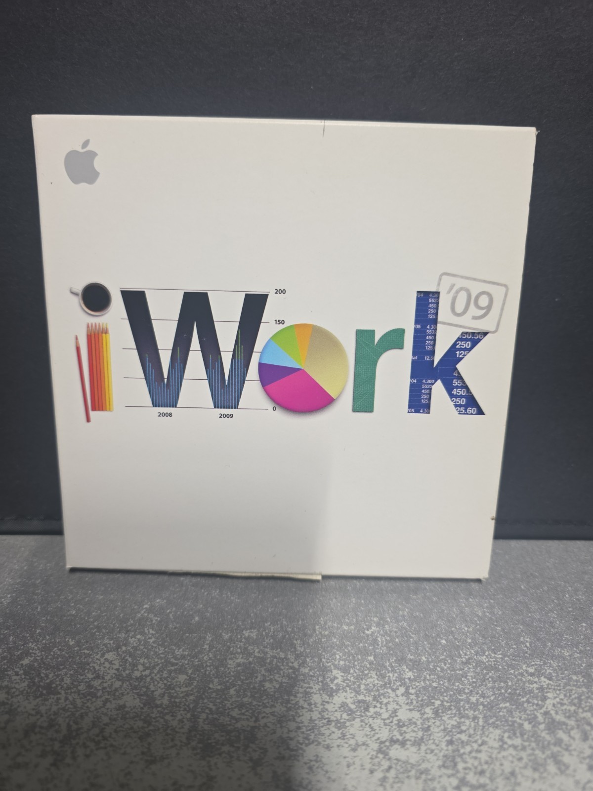 Apple- -iWork ’09- -Full Version for Mac MB942Z/A-, Very Good, Free Shipping