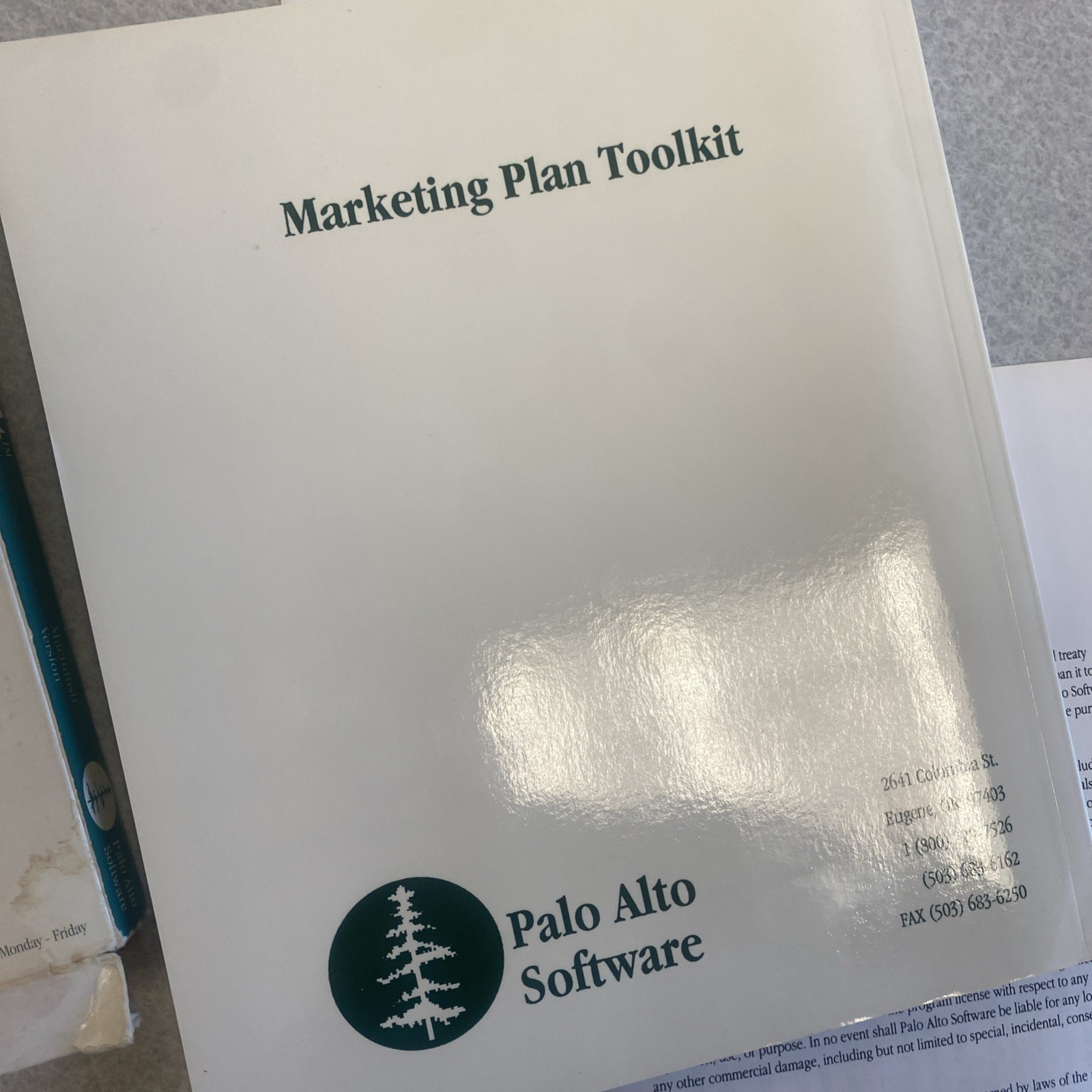Palo Alto Marketing Plan Toolkit, Macintosh Version, DISKS SEALED