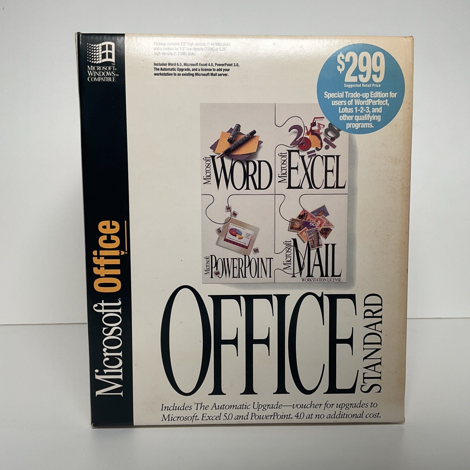 Vintage Microsoft Office Standard Special Trade-up Edition – Open Box