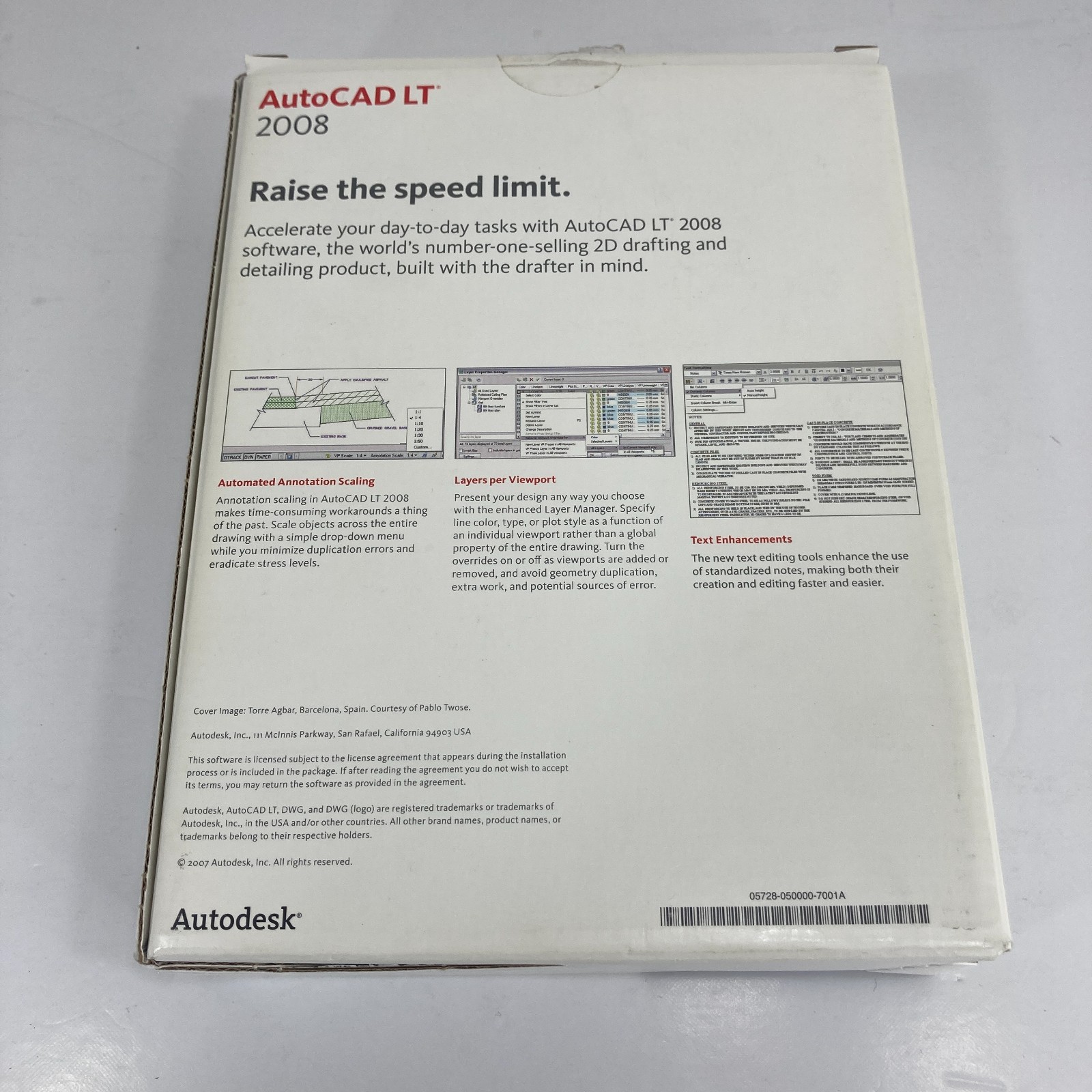 AutoCad LT 2008 Upgrade Design Software for Windows XP / Vista + Serial Number