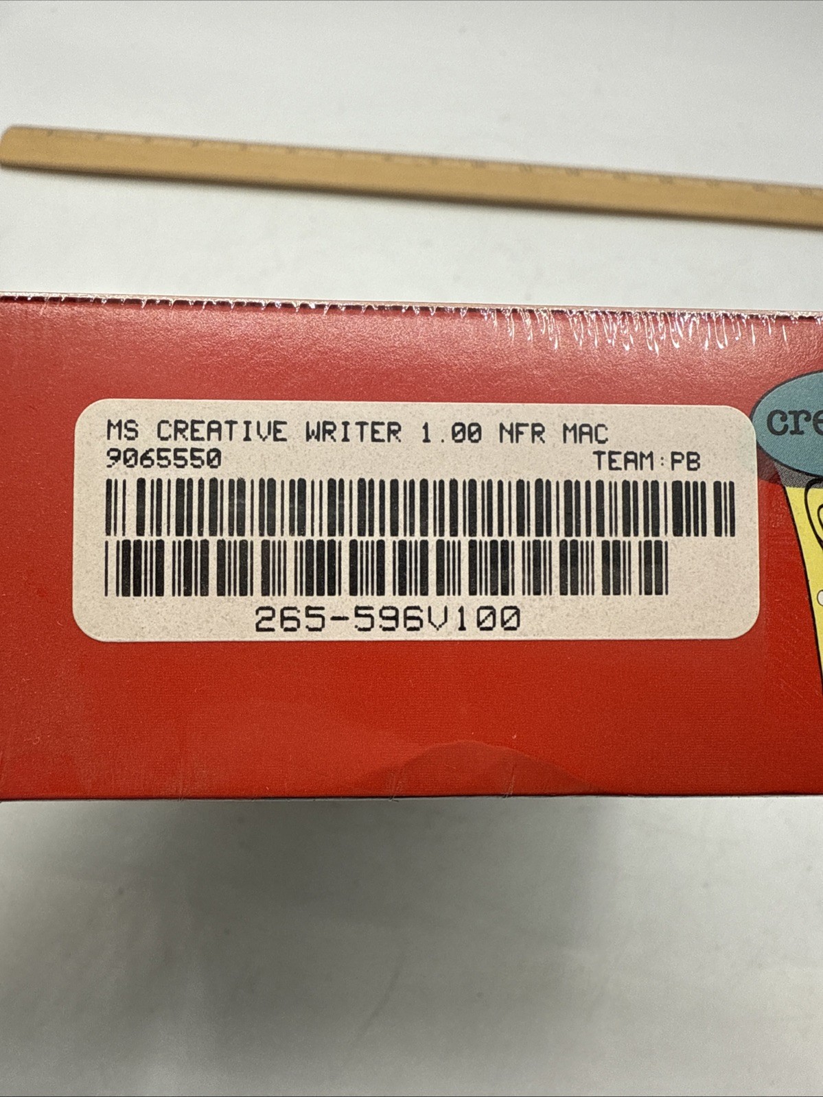 Creative Writer for Macintosh, Microsoft Home Big Box New, SEALED, Vintage