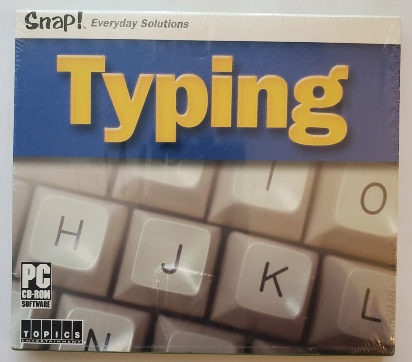 Snap! Typing Software for Windows PC 95/98/ME/NT/2000/XP, New See Description