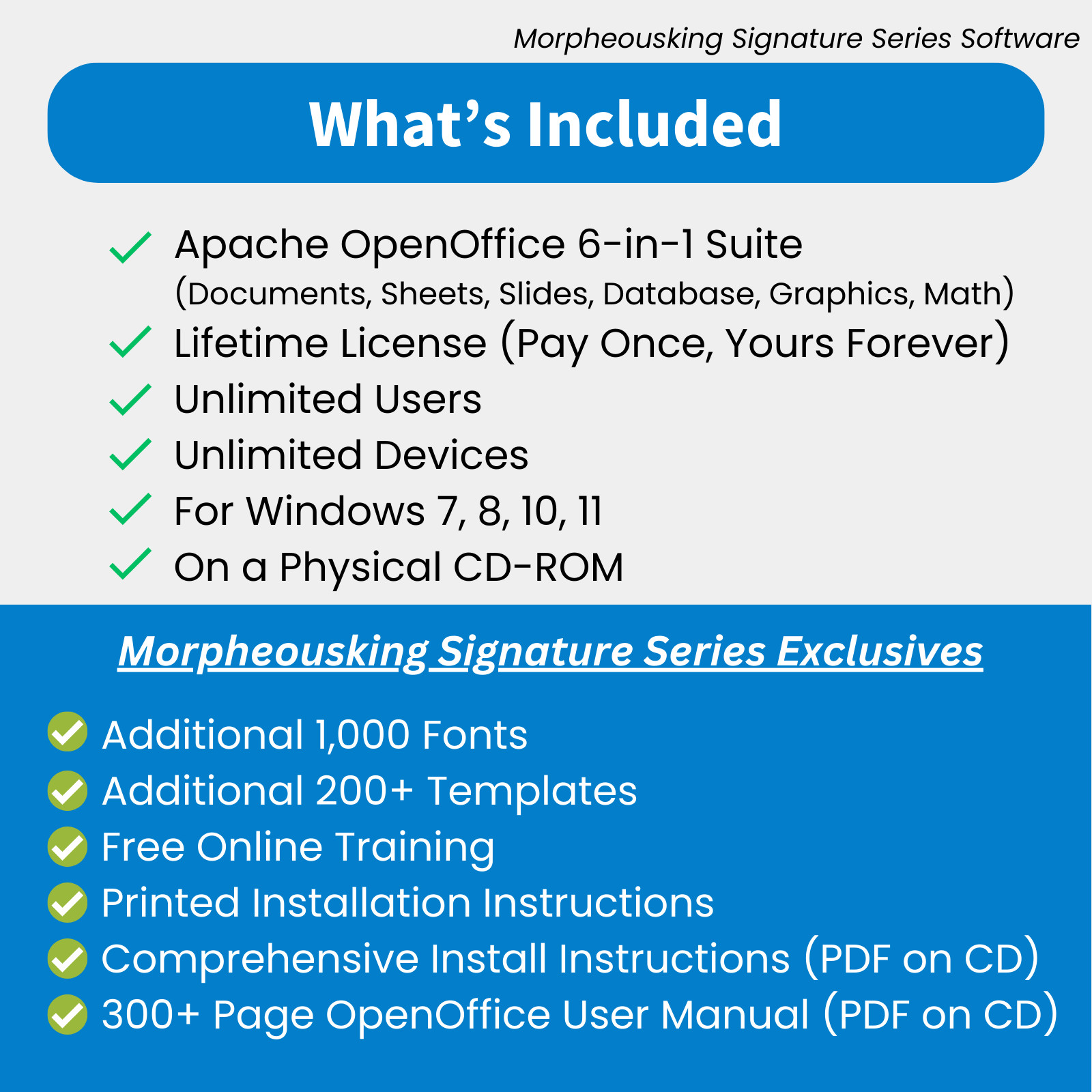Open Office Software Suite for Windows – For Home Student Professional | CD-ROM