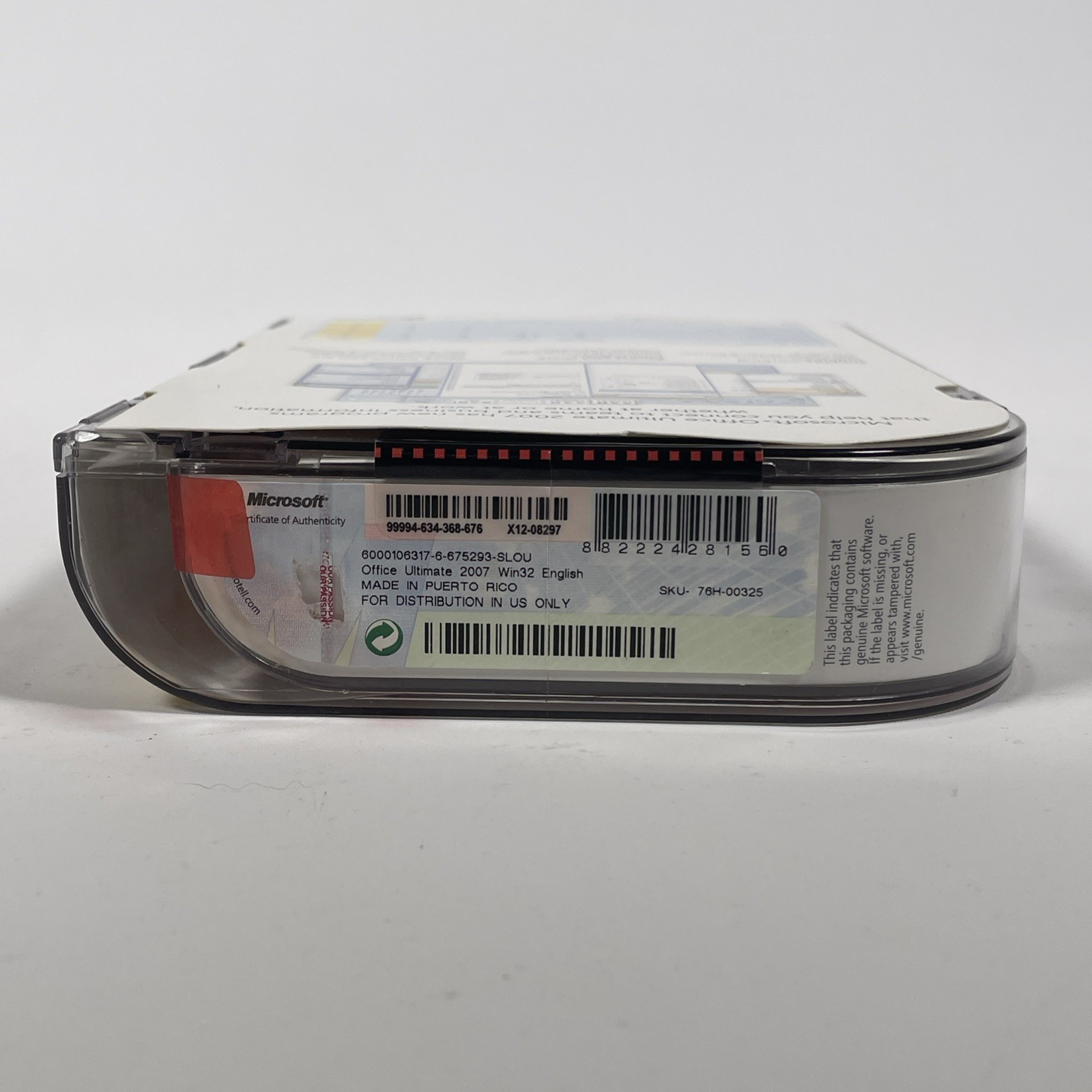 Microsoft Office Ultimate 2007 DVD Full Version Word Excel Powerpoint SEALED BOX