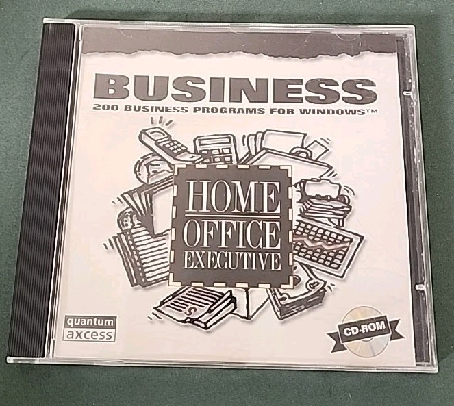 Home Office Executive for Windows – Professional Business Assistant CD-ROM Used