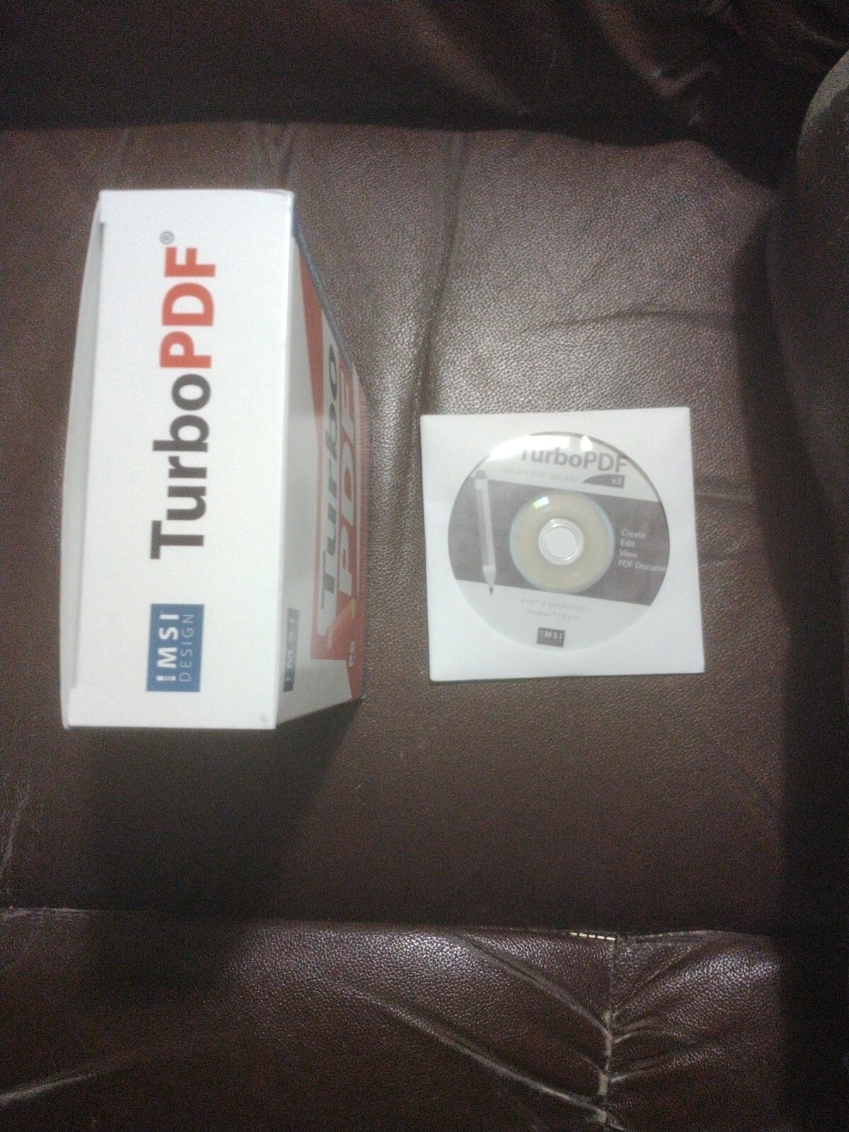 NEW IMSI TURBO PDF SOFTWARE New, open box UNUSED