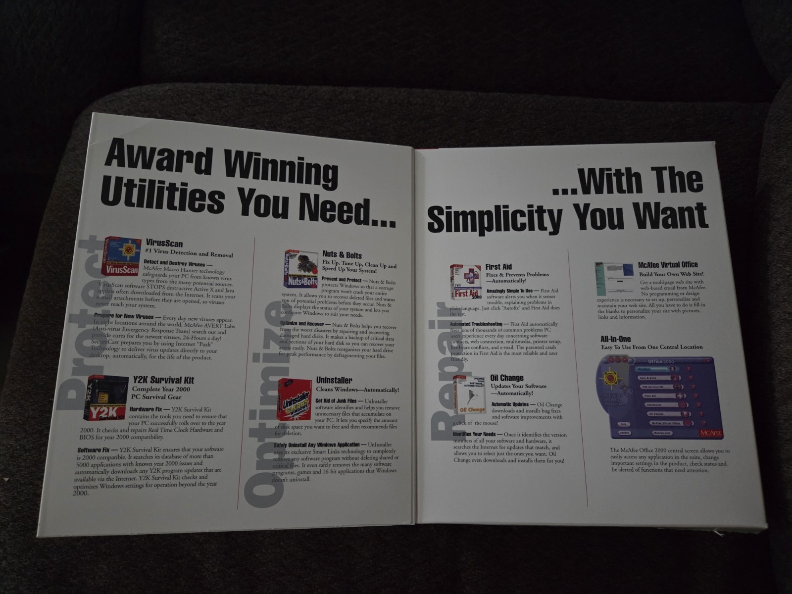 McAfee Office 2000 CD ROM for Windows 95/98 All In One Solution