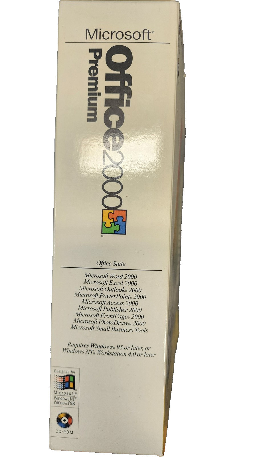 Vintage Microsoft Office 2000 Premium New Sealed Box USA CD-ROM Windows 95 98 NT