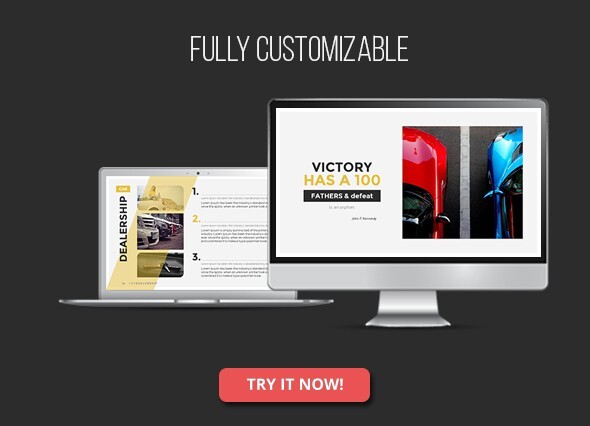 Car Dealrship PowerPoint presentation templates