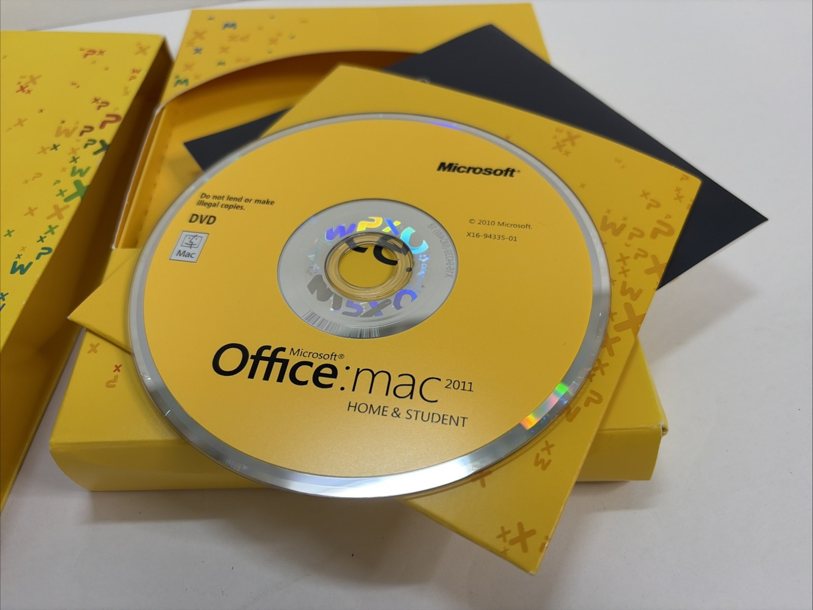 Microsoft Office MAC 2011 Home & Student Family Pack For 3 PCs With Product Key