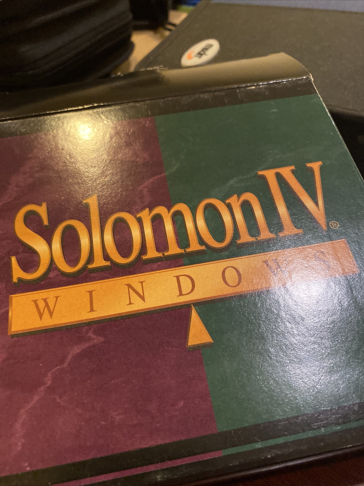 AUTHENTIC RARE BRAND NEW Solomon IV For Windows. System Evaluation Kit + F&T