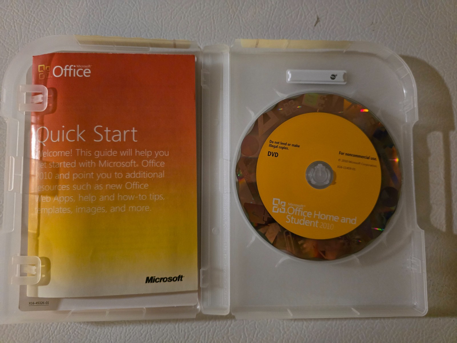 Microsoft Office Home and Student 2010 Software for Windows Family Pack