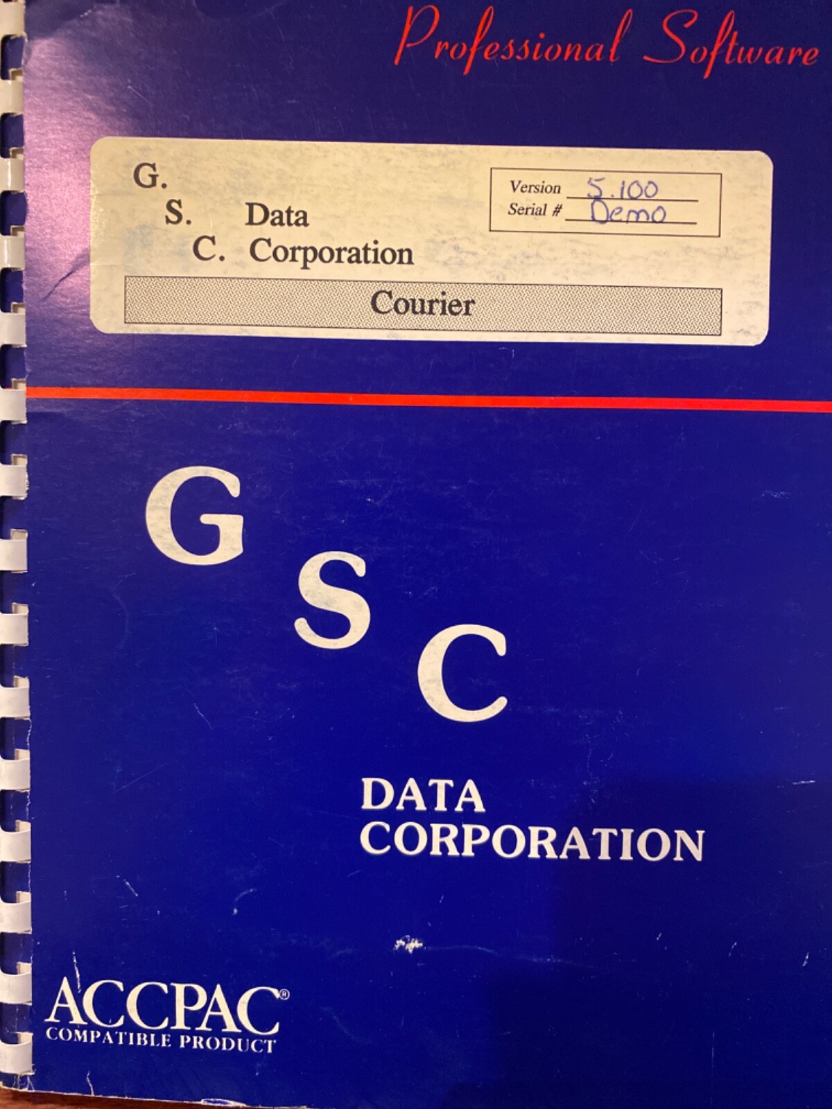 $1995 Accpac Plus Accounting Companion Product-Courier and Fast Freight Delivery