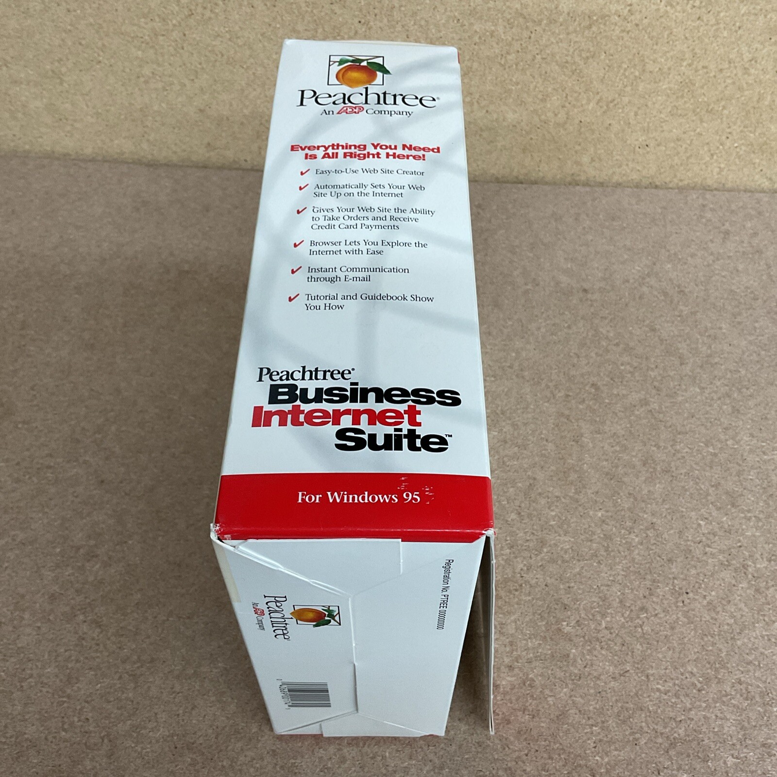 Peachtree Business Internet Suite Windows 95 Big Box CD-ROM