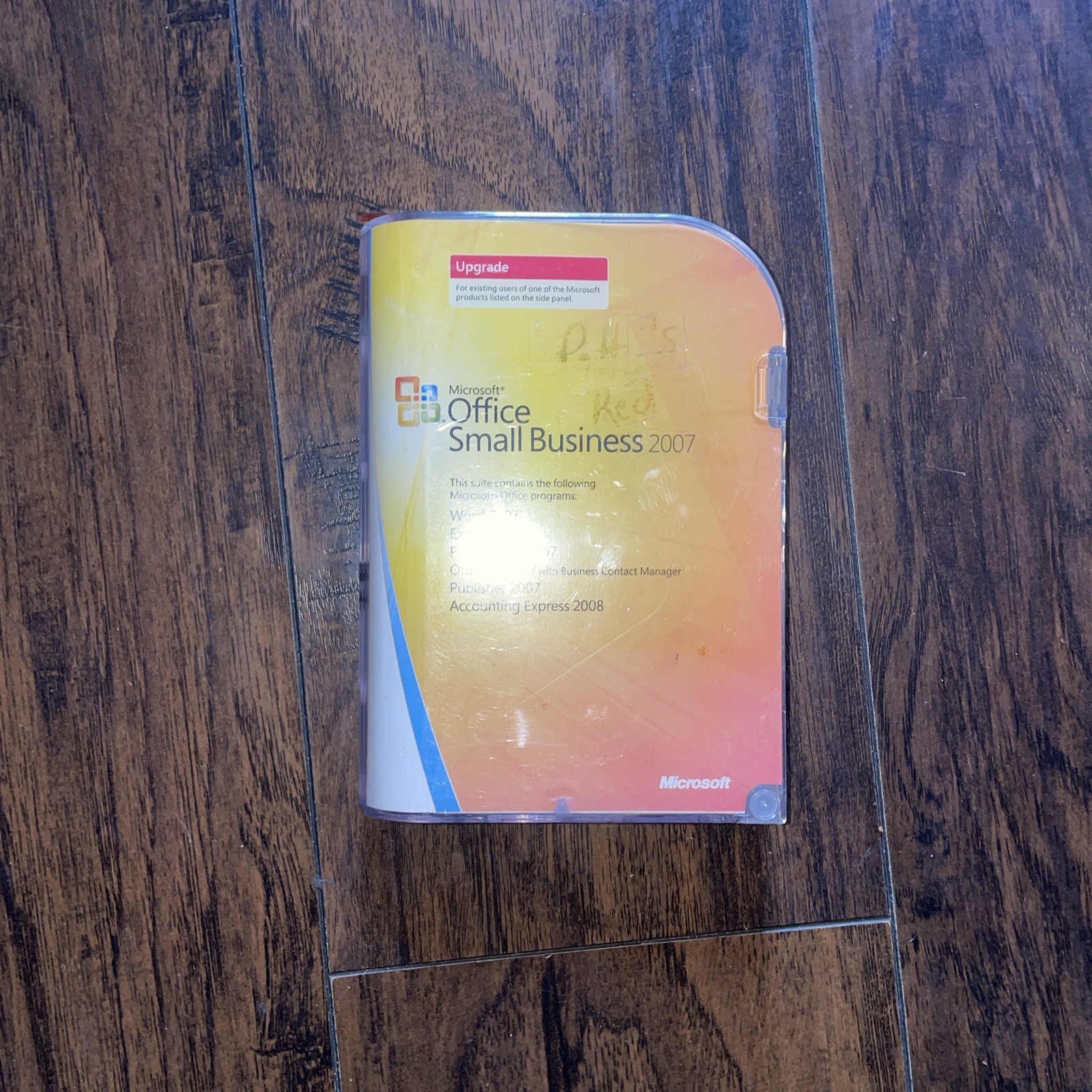 Microsoft Office Small Business 2007 Upgrade 2 Disc Set with Key, Dell OEM Case