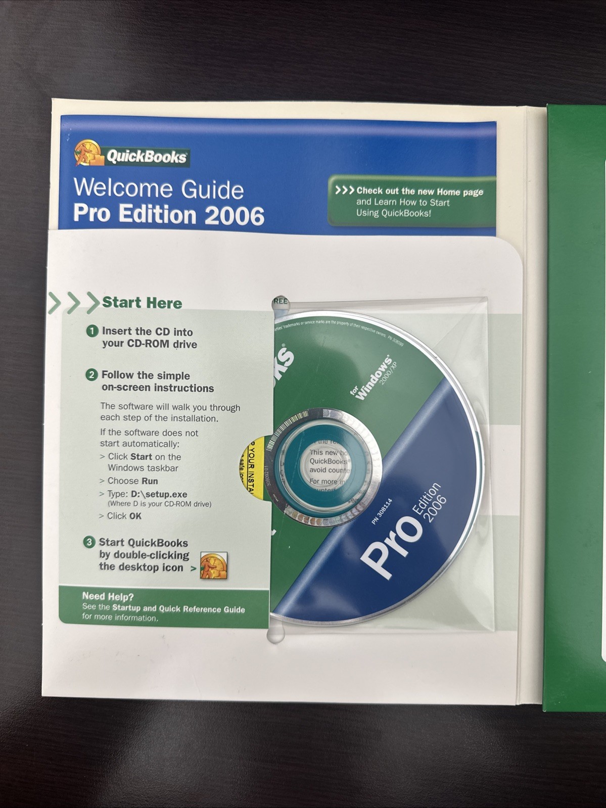 Quickbooks Pro Edition 2006 For Windows 2000/XP, SEALED