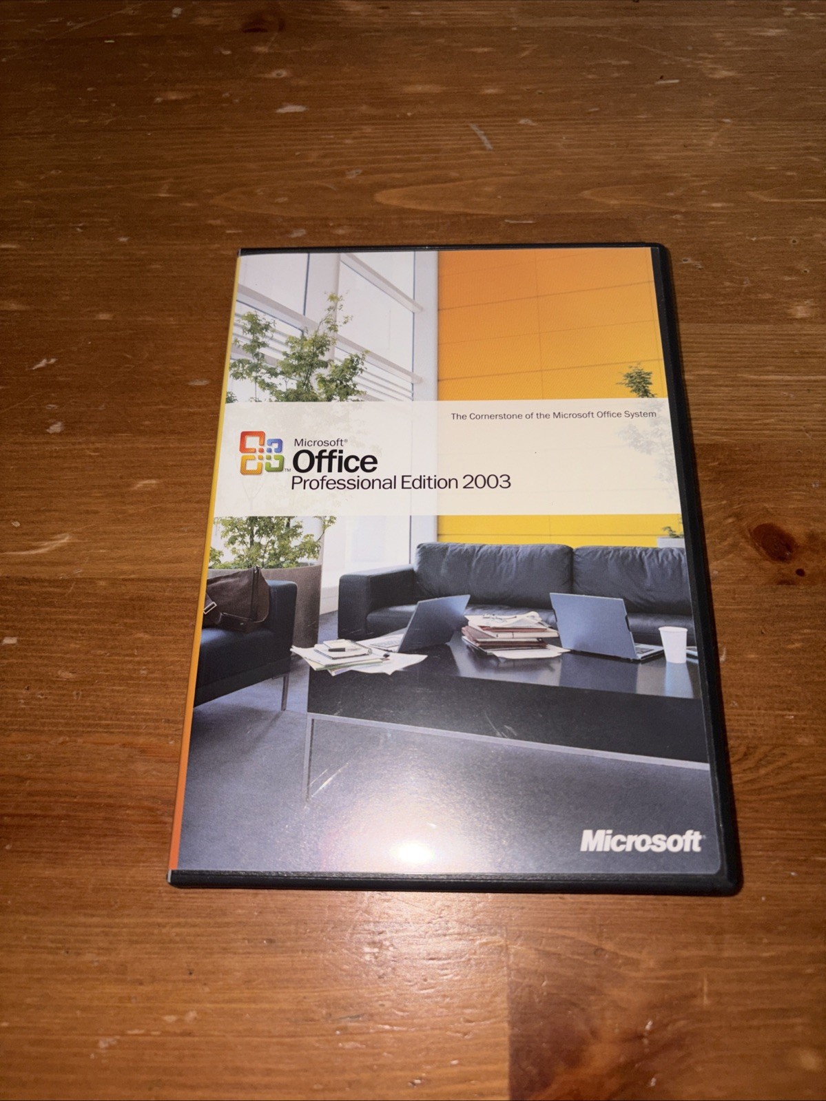 Microsoft Office Professional 2003 Box Word Excel Access with log key Clean