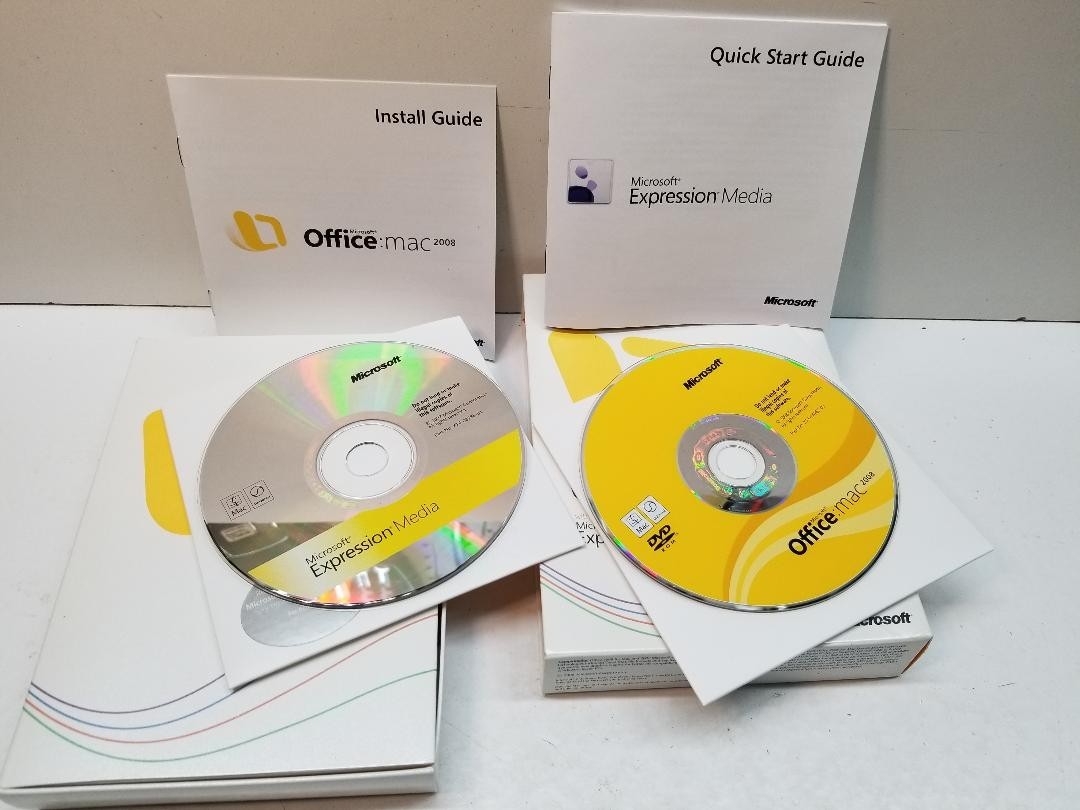 Microsoft Office for Mac 2008 Special Media Edition With Expression Media