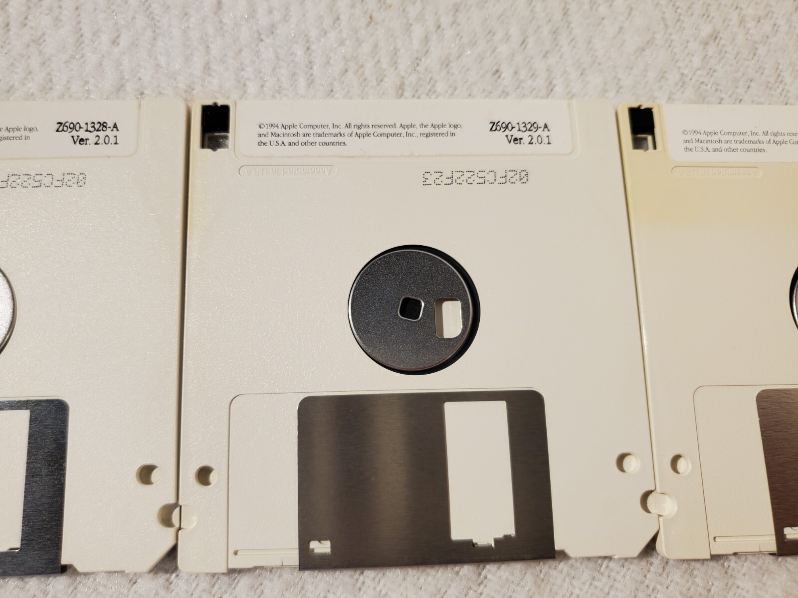 Vtg 1994 Apple Macintosh Remote Access Client v.2.0.1 ~ 3.5″ Floppy Disks