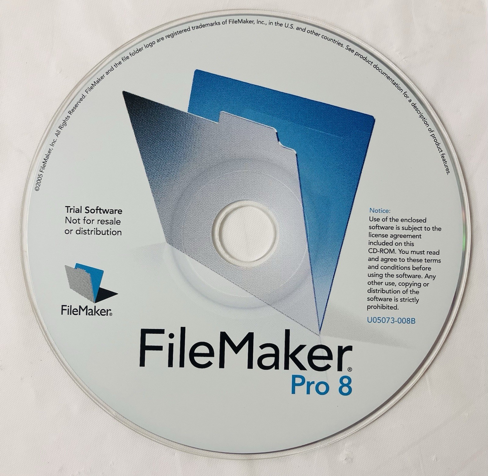 FileMaker Pro 8 Advanced Upgrade Complete Box Set Mac Windows 2 Disc