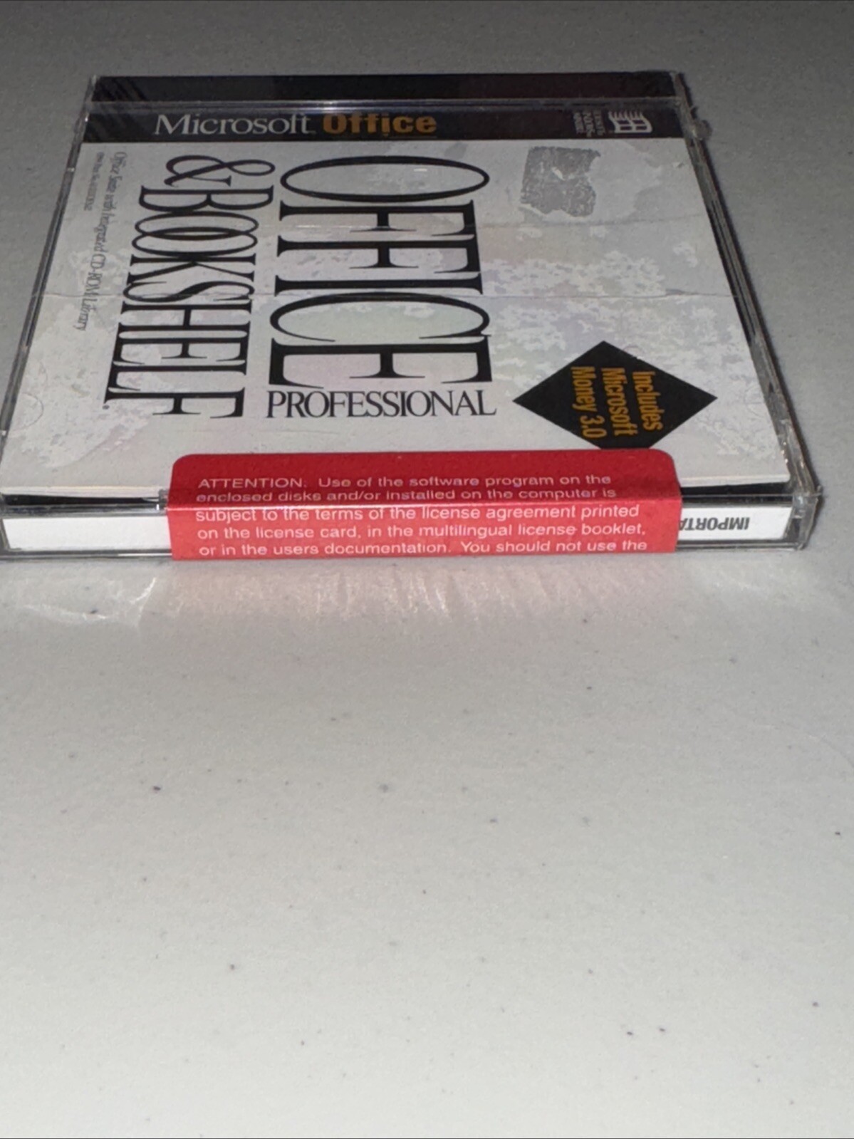 Microsoft Office Professional & Bookshelf for Windows w/ Key and CD Sealed