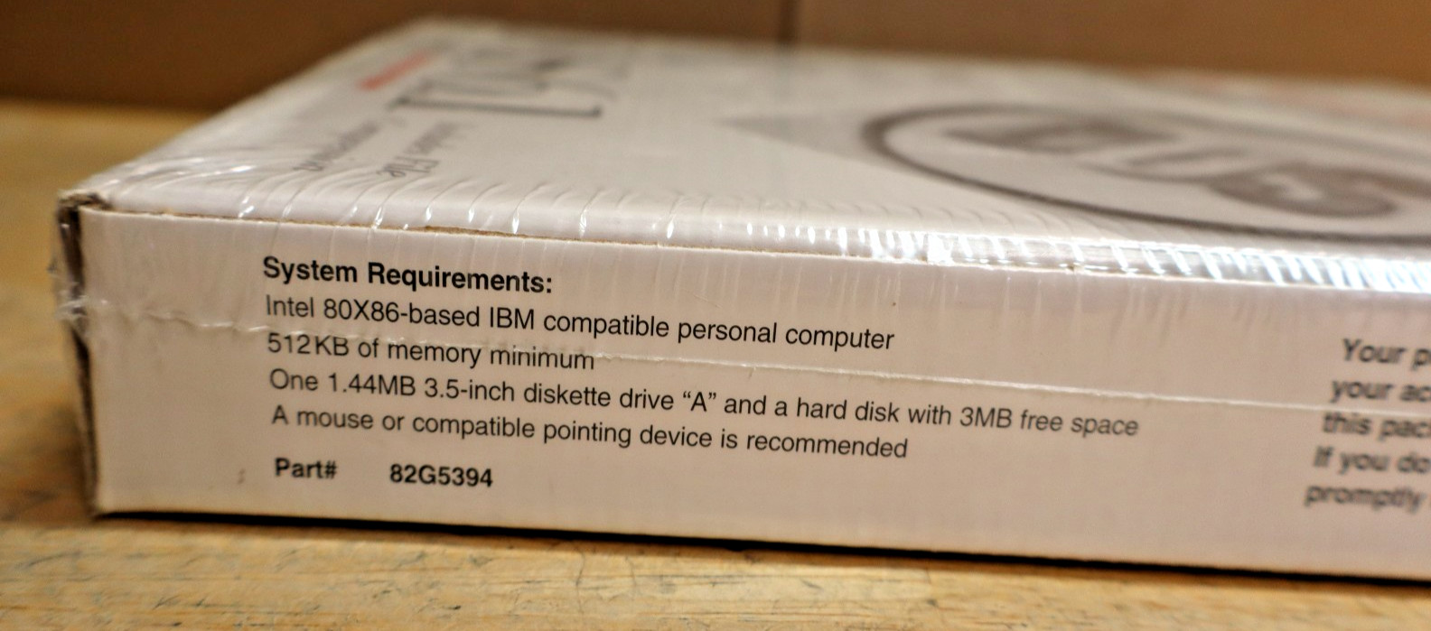 Vintage IBM PC DOS 6.1 VINTAGE SOFTWARE 3.5″ DISKS SET New and Sealed Set Box
