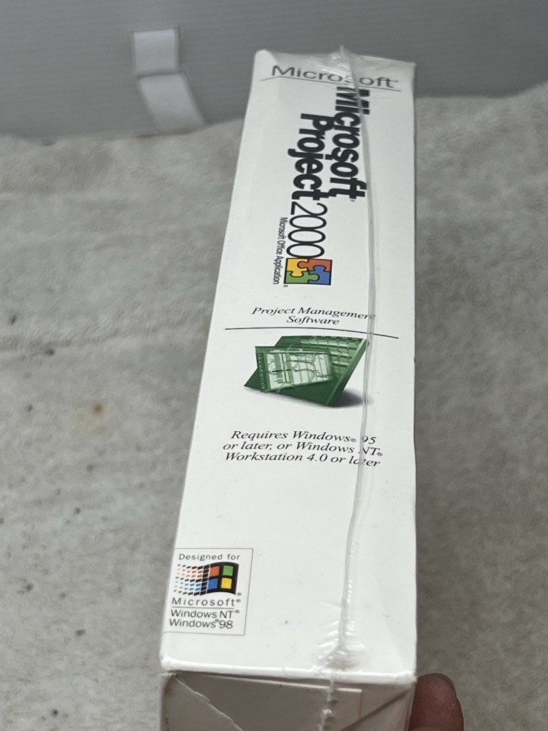 Microsoft Microsoft Project 2000 X05-19433 Retail boxed CD (sealed shrinkwrap)