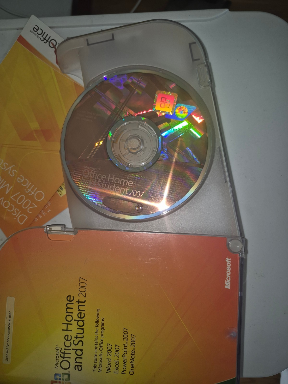 Microsoft MS Office 2007 Home and Student Licensed