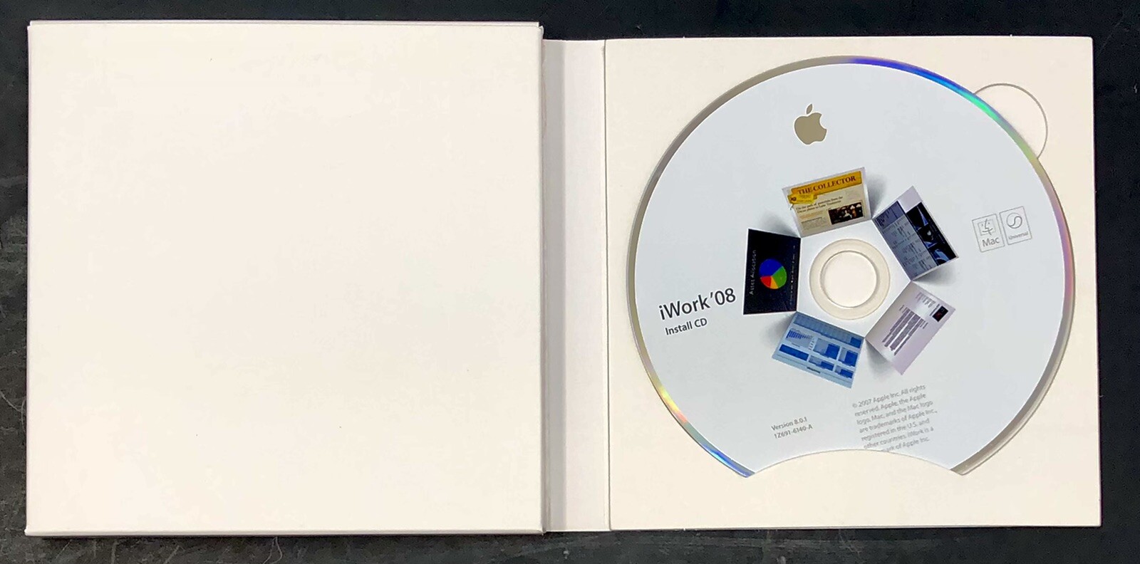 Apple Mac iWork ’08 — Includes Keynote, Pages, Numbers – Retail-Boxed