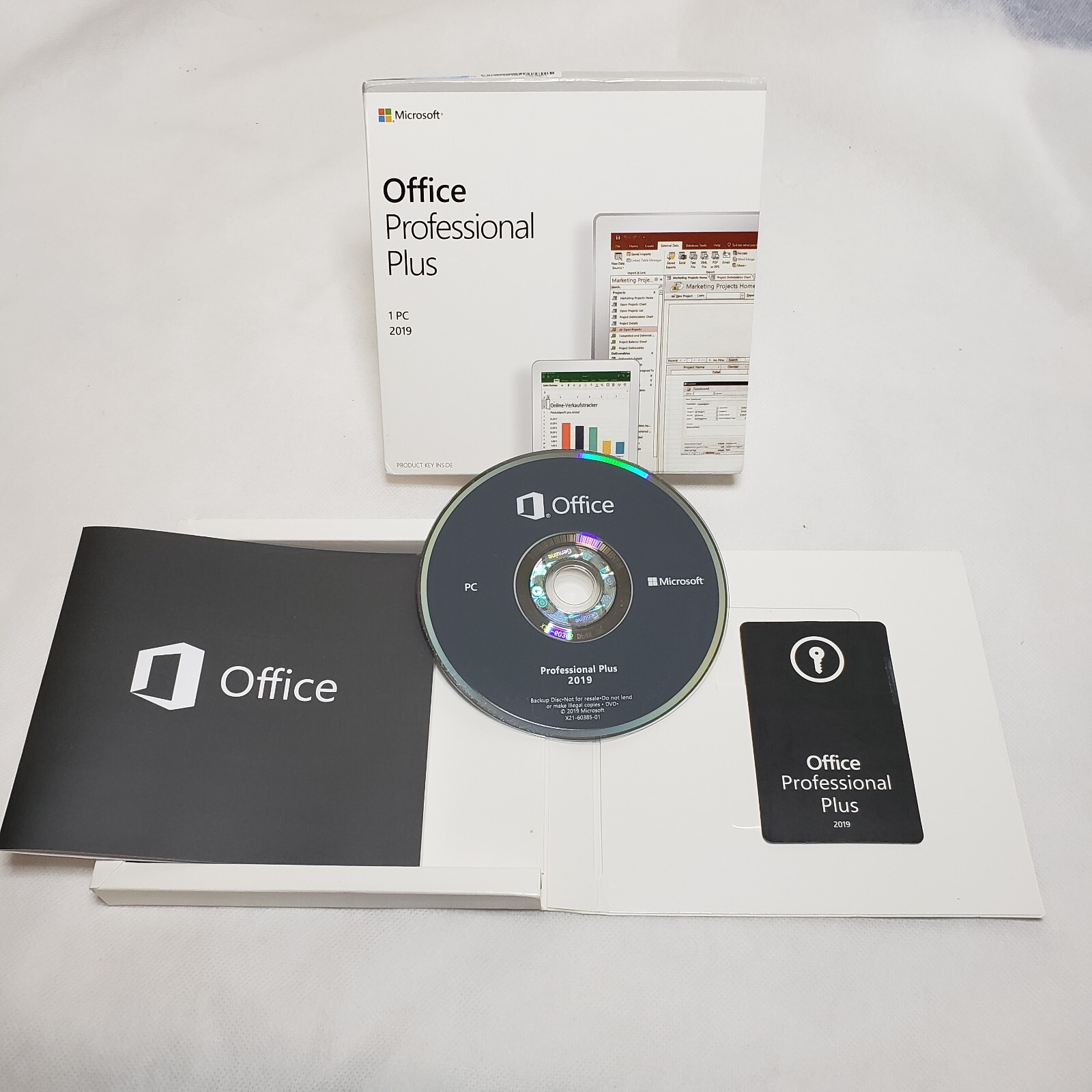 Microsoft ​Office 2019 Professional Plus – DVD – New Sealed Retail Package