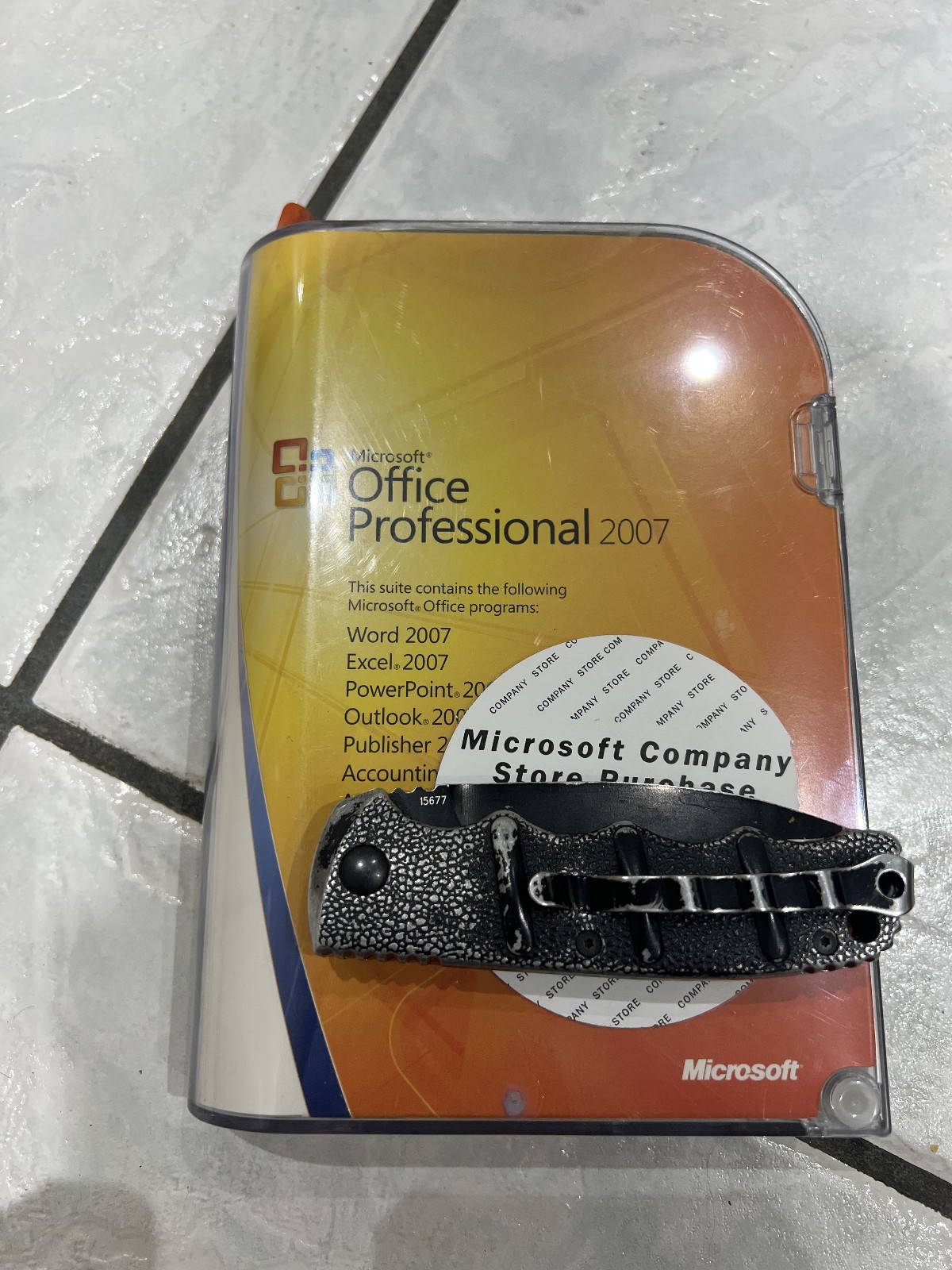 Microsoft Office 2007 Professional Pro Full English Retail Version, 2-PC Install