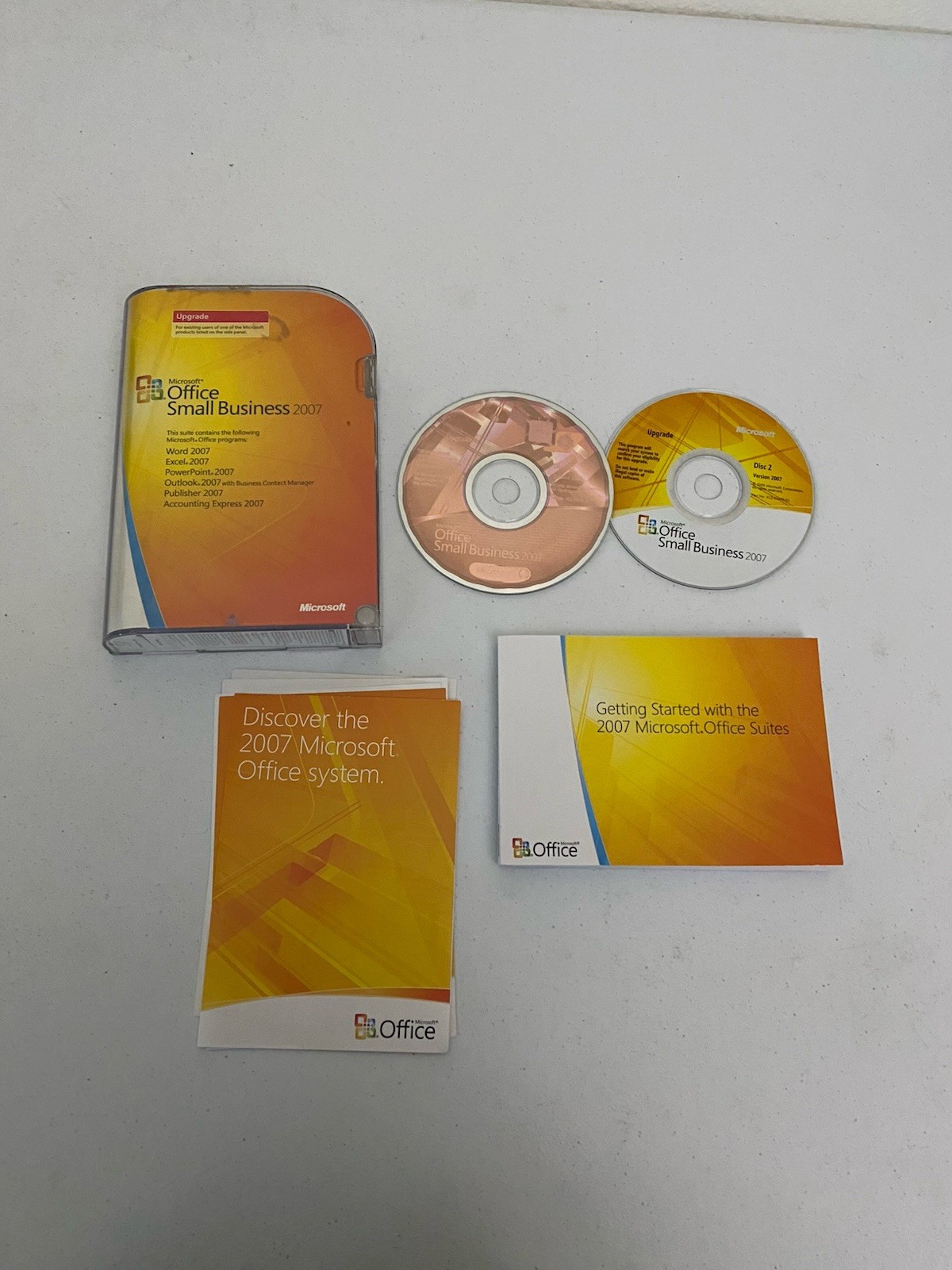 Microsoft Office Small Business Edition 2007 UPGRADE w/ Key number