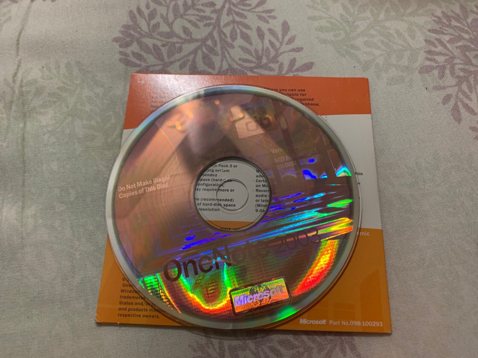 Onenote 2003